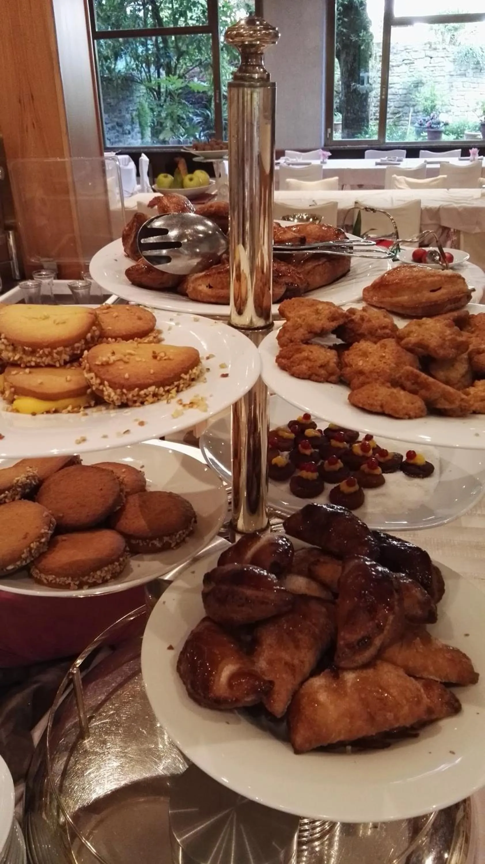 Italian breakfast in Hotel Tosco Romagnolo