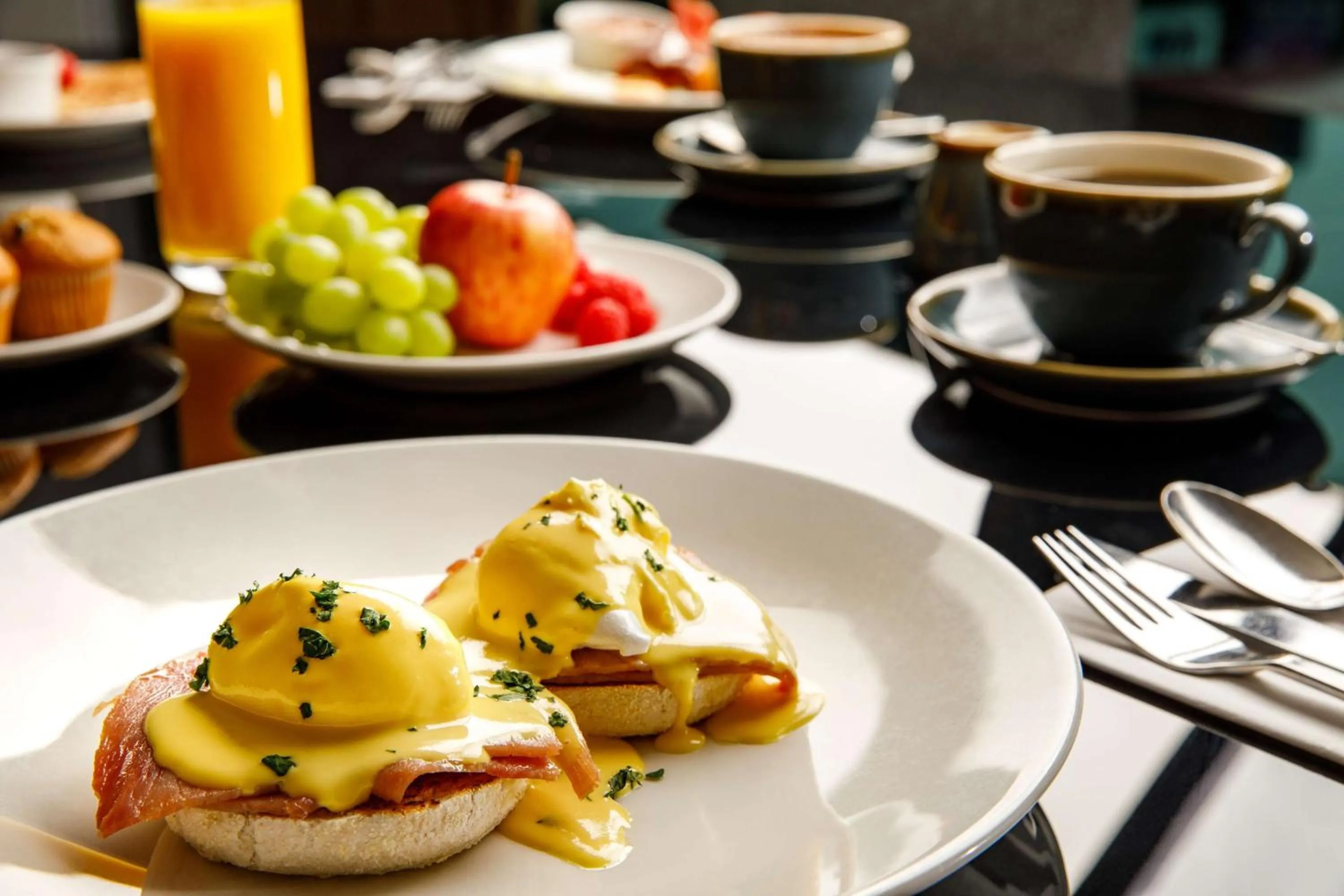 Food and drinks in Radisson Blu Hotel, Cardiff