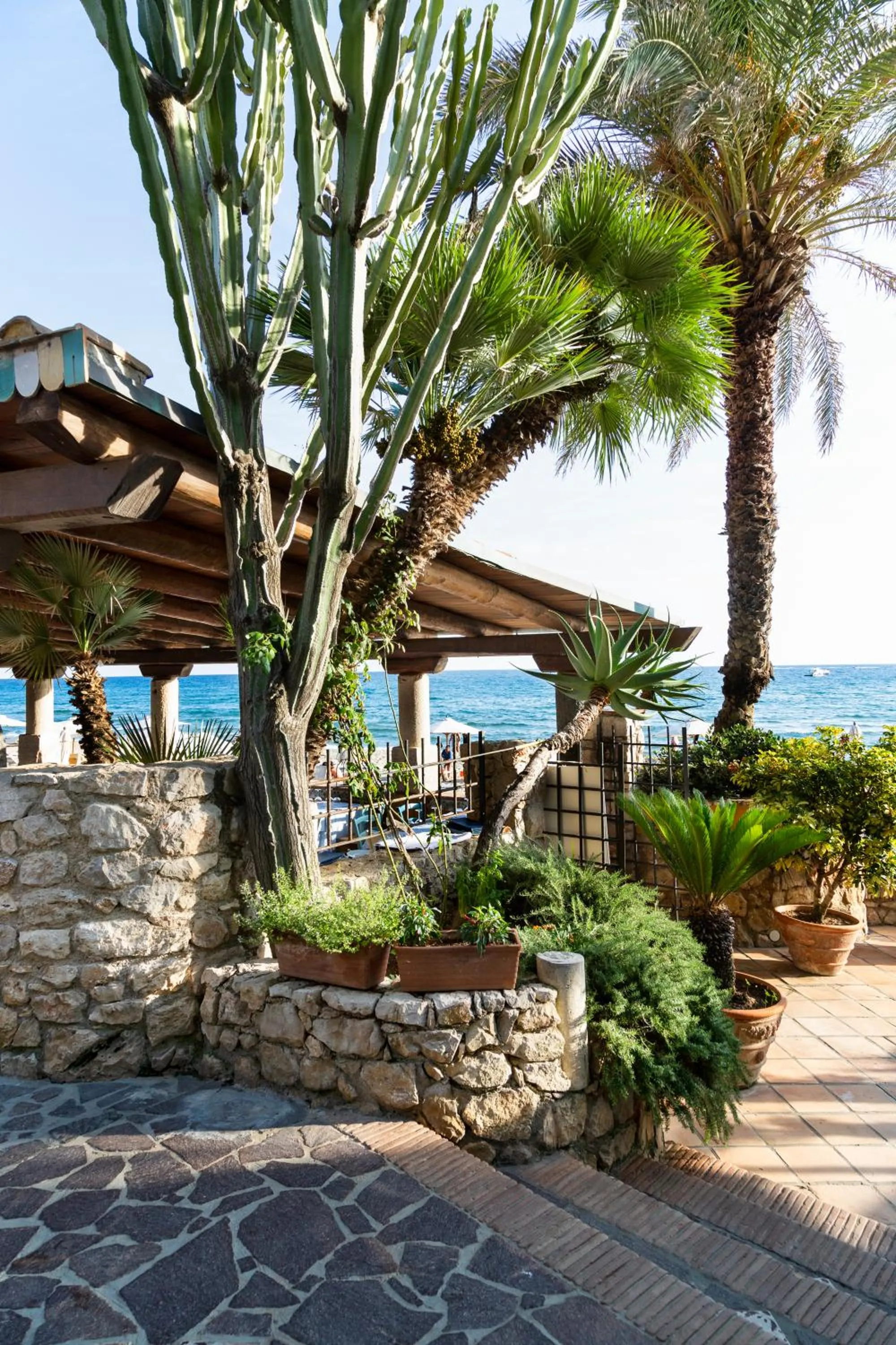 Patio in Aeneas' Landing Resort