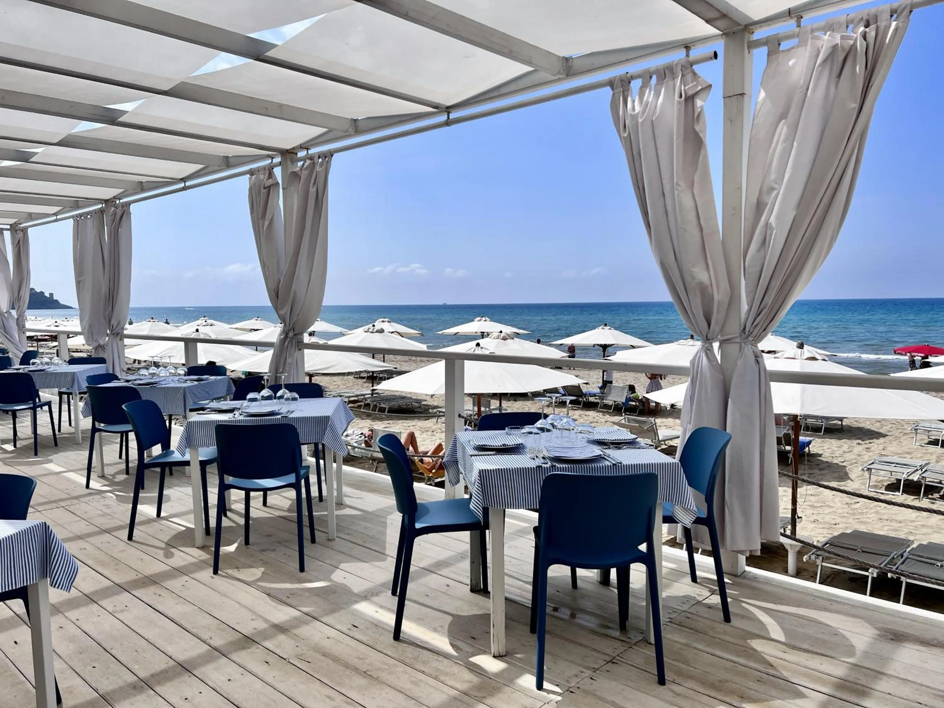 Patio in Aeneas' Landing Resort