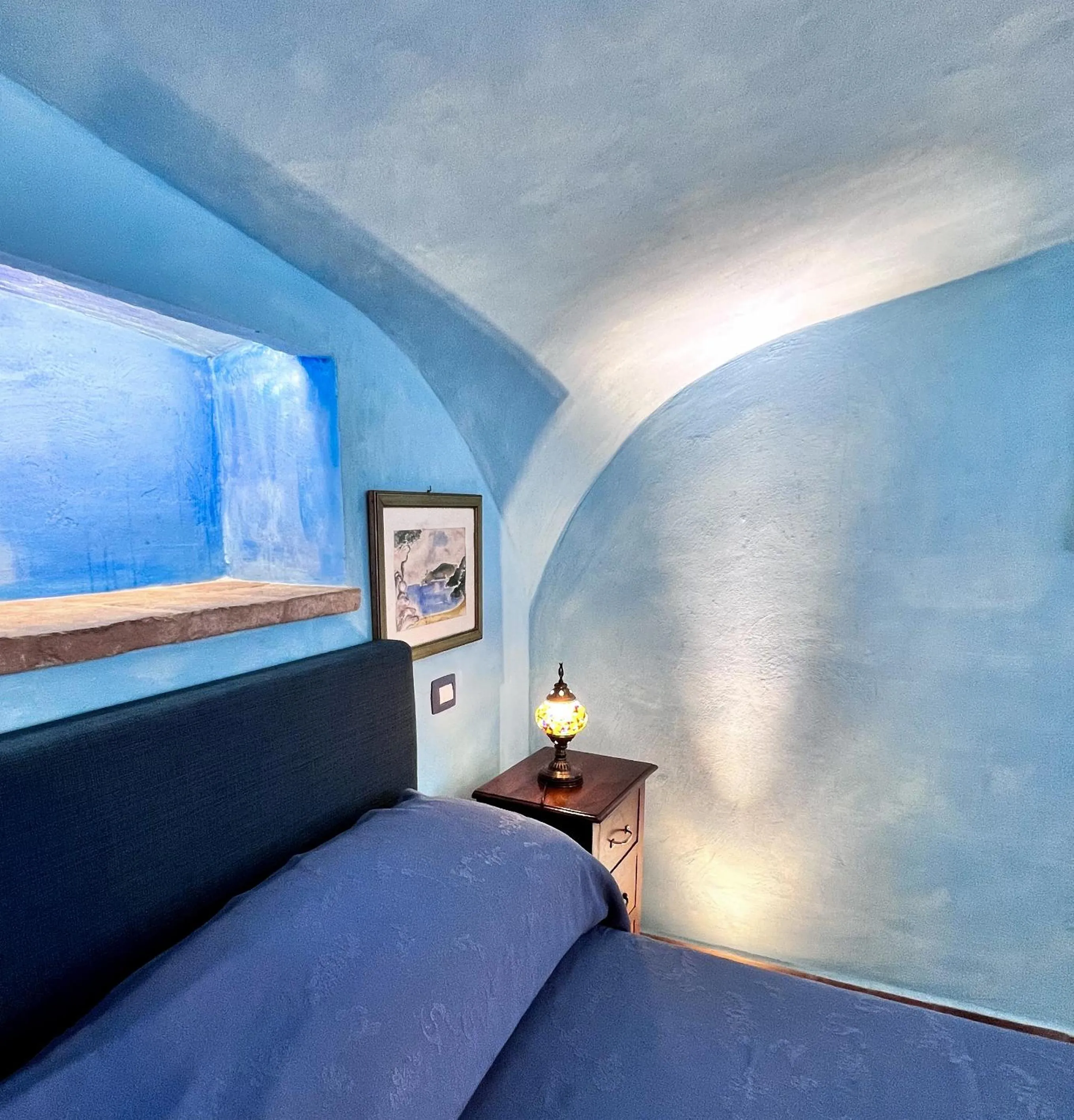 Bed in Aeneas' Landing Resort