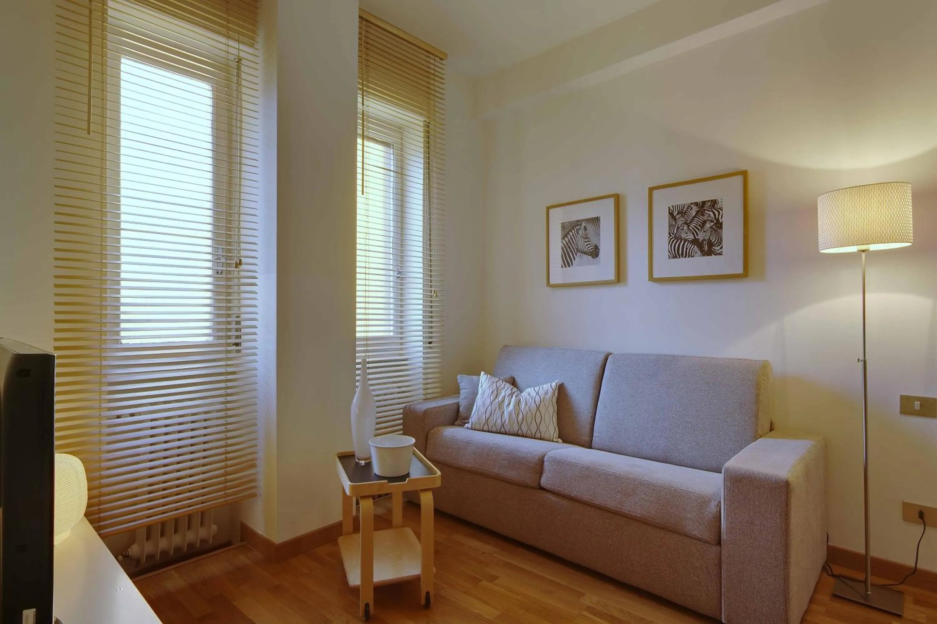 Living room in Milan Apartment Rental
