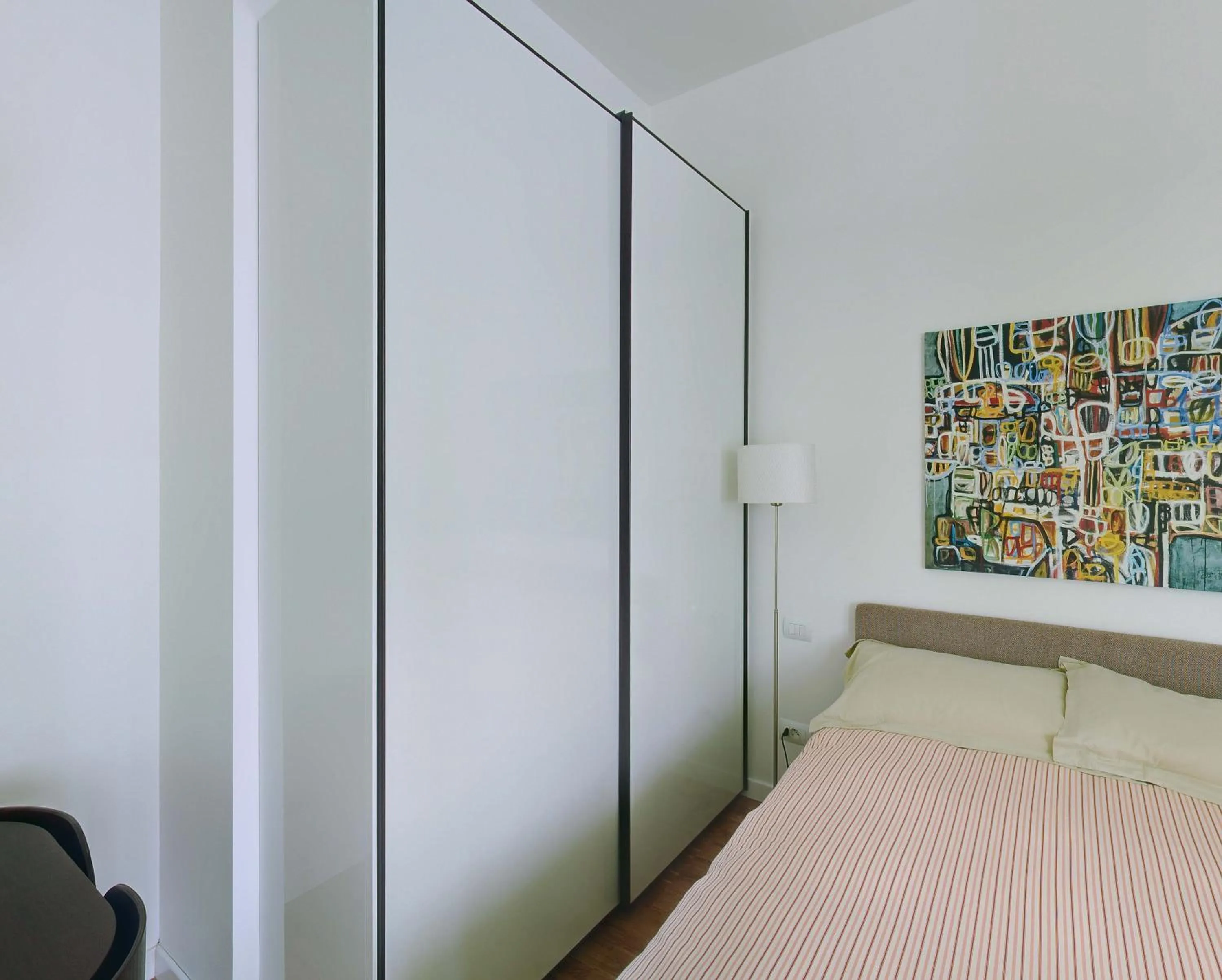 Bed in Milan Apartment Rental