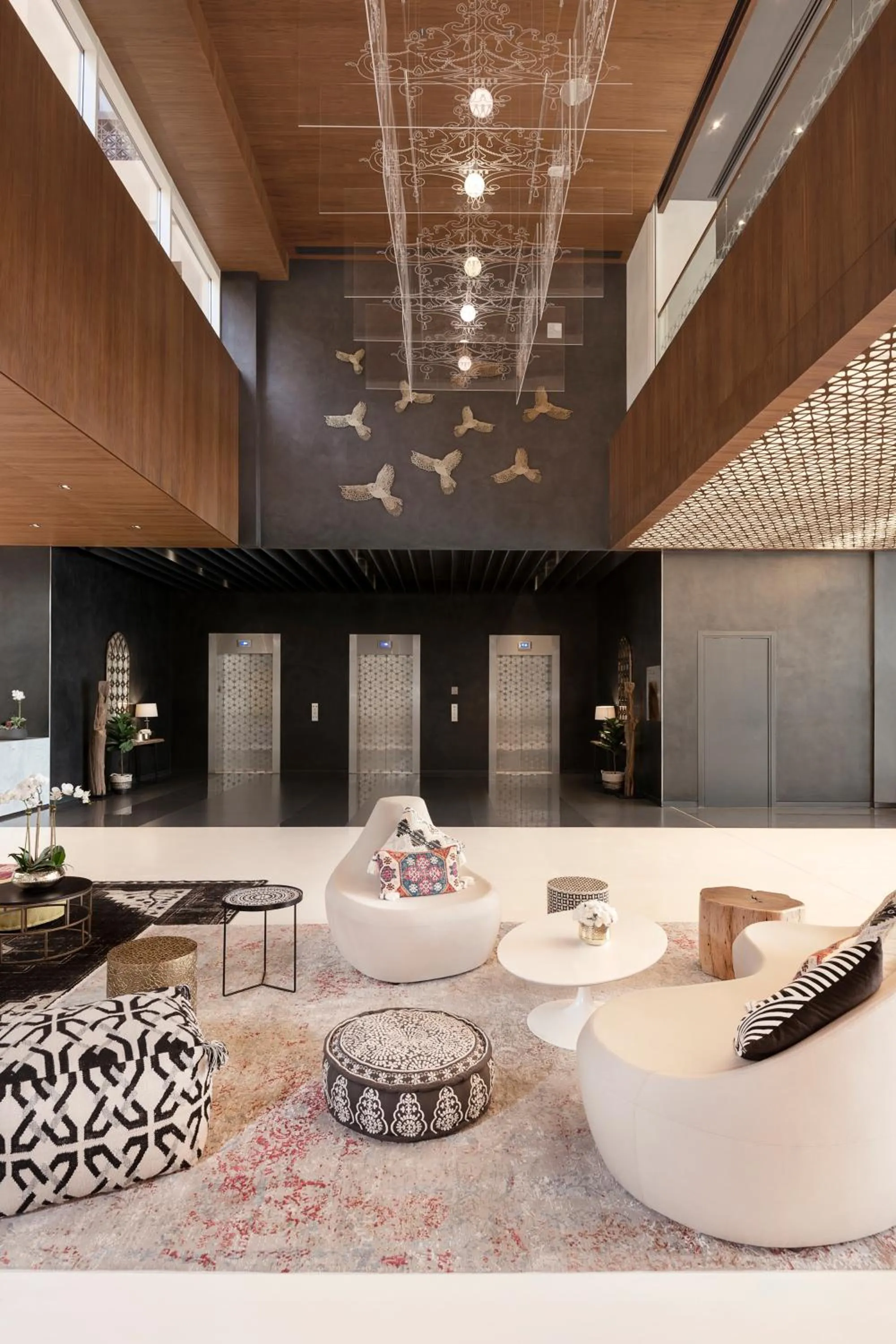 Lobby or reception in Hyatt Place Dubai Wasl District Residences