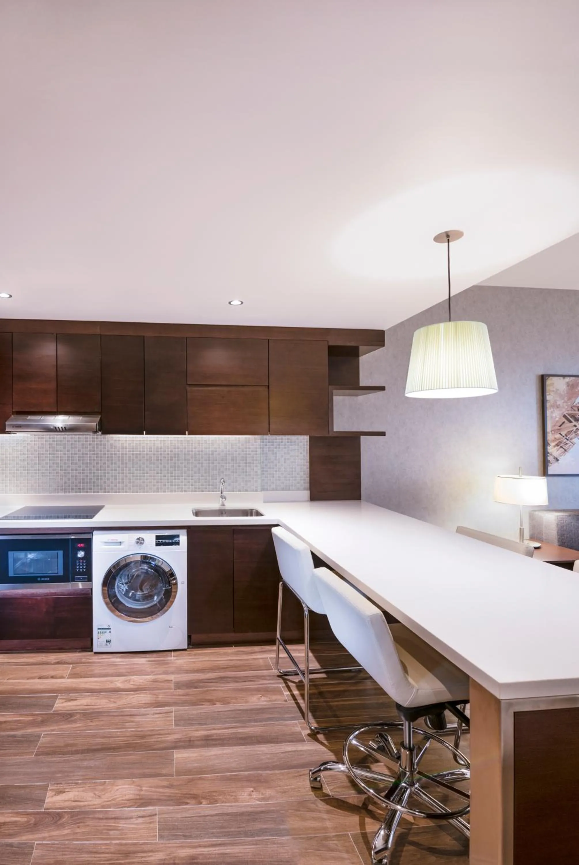 Kitchen or kitchenette in Hyatt Place Dubai Wasl District Residences