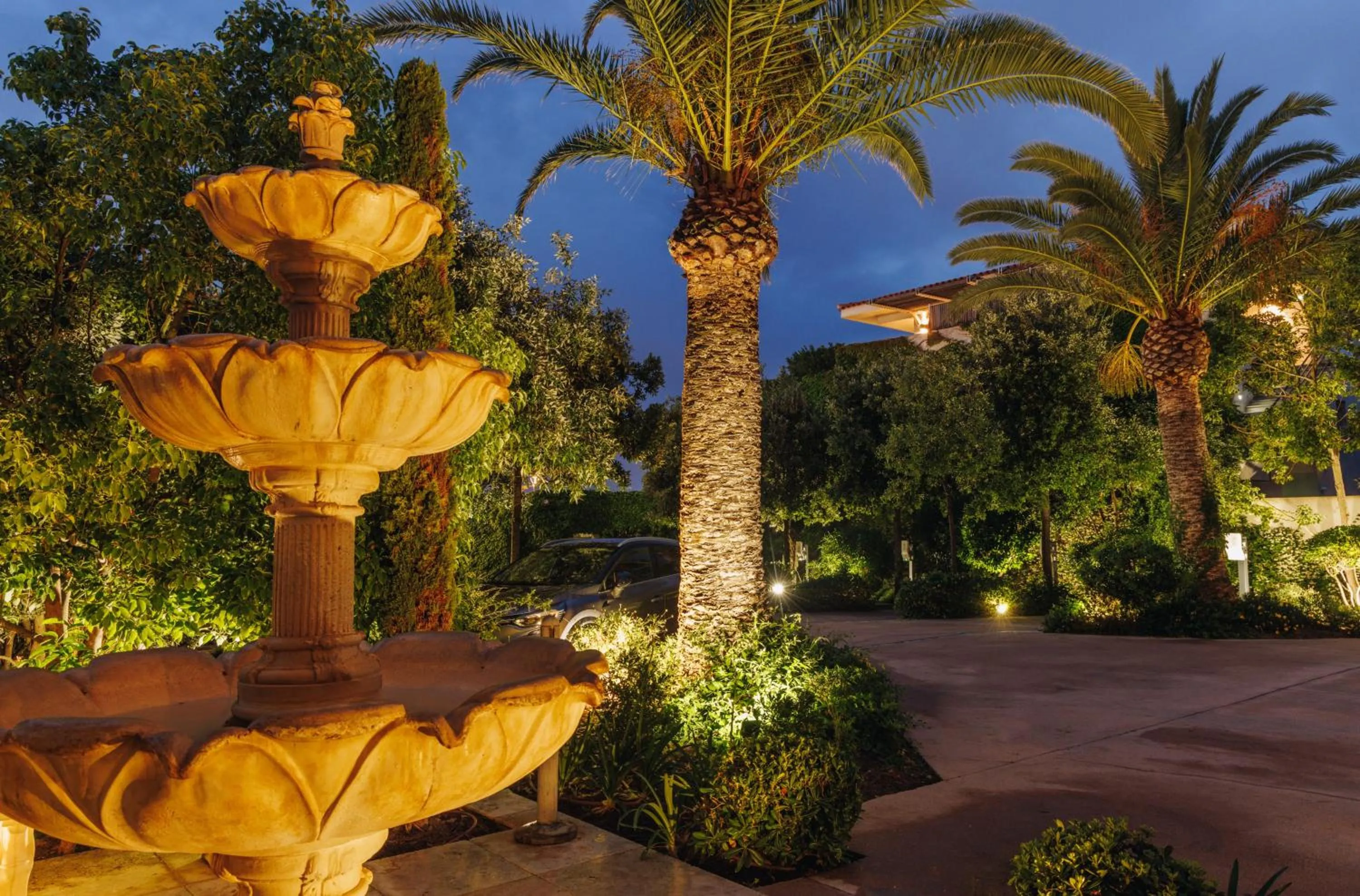 Garden in Hôtel Liberata & Spa