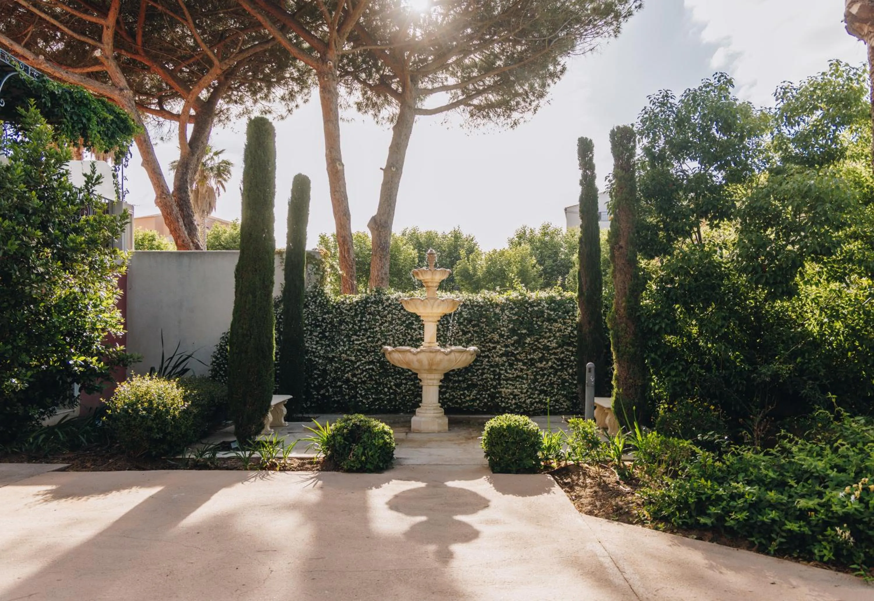 Garden in Hôtel Liberata & Spa