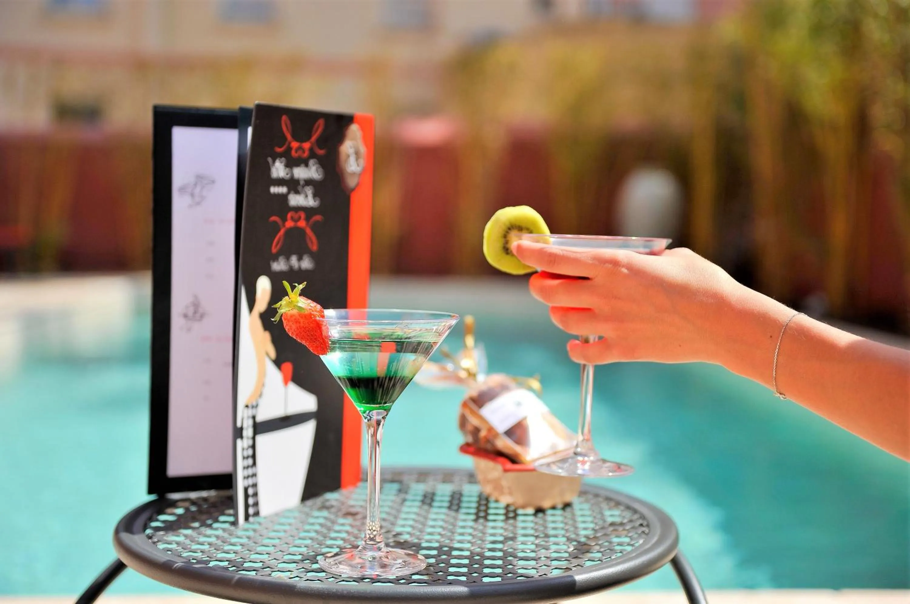 Food and drinks in Hôtel Liberata & Spa