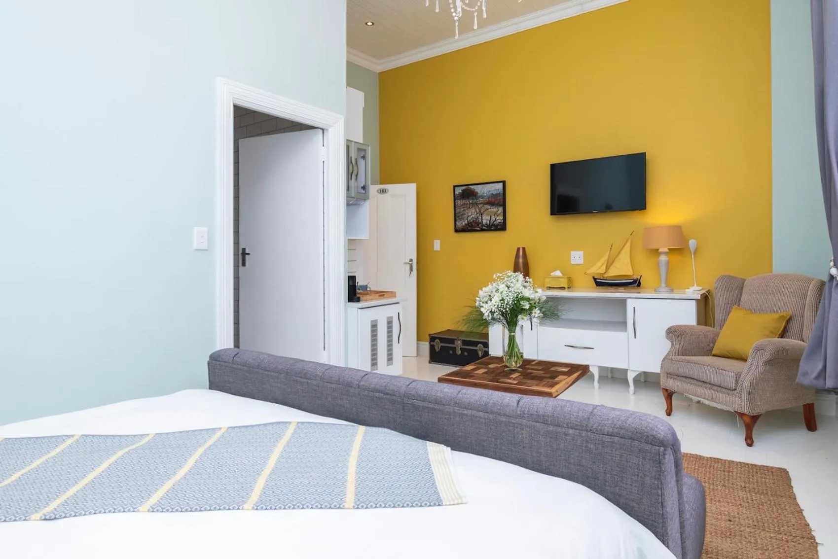 Bed in The Willets Boutique Hotel in Simon's Town