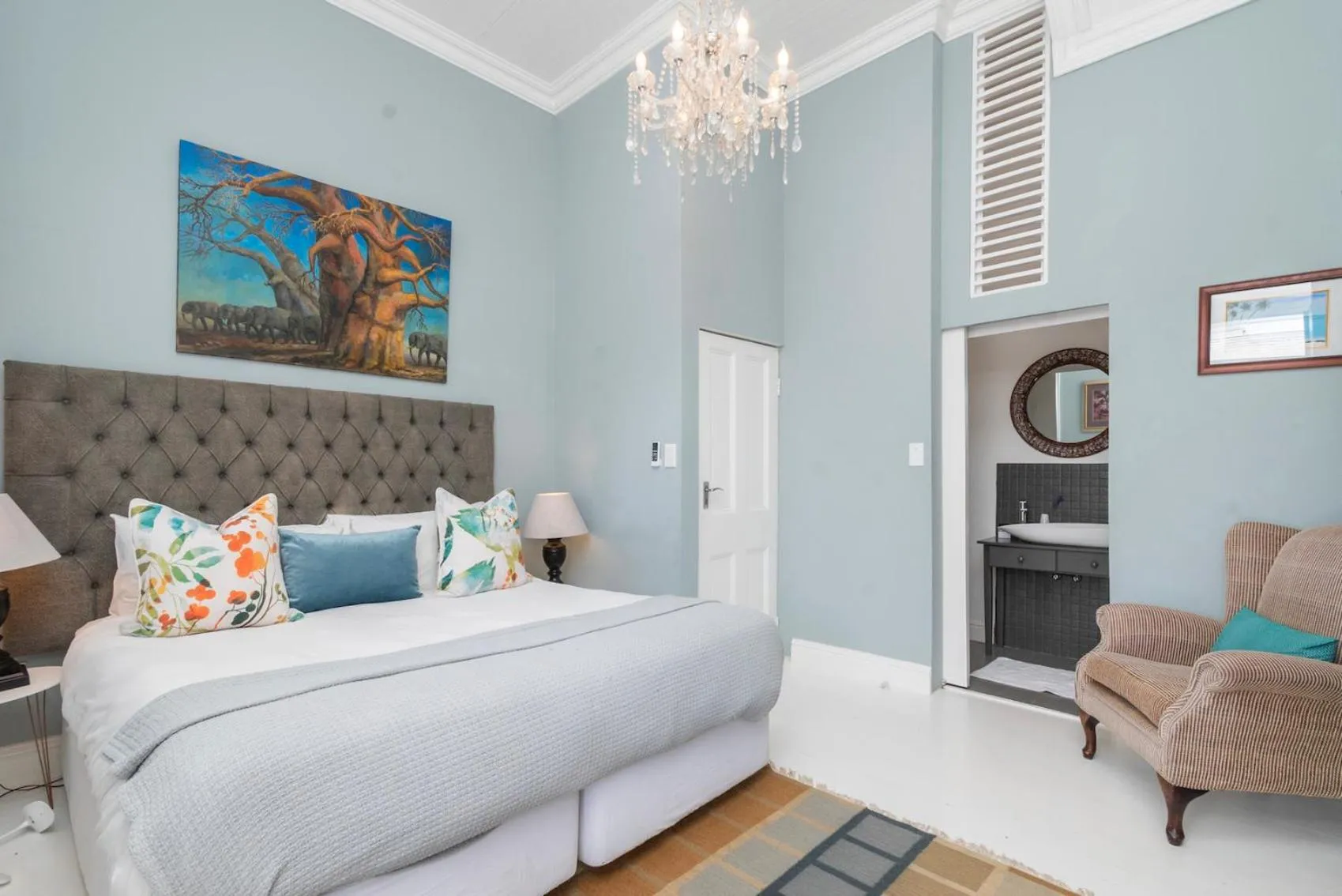 Bed in The Willets Boutique Hotel in Simon's Town