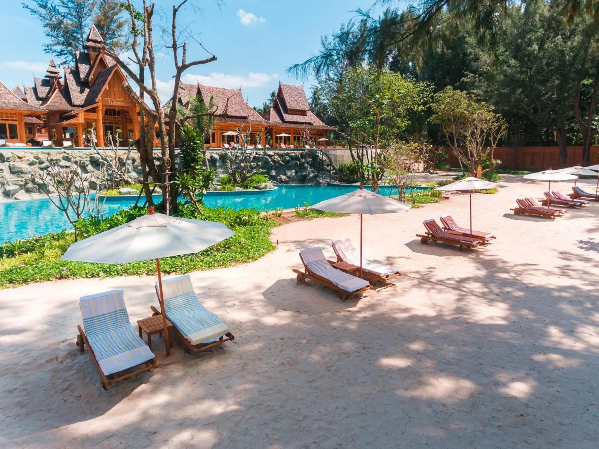 Swimming pool in Santhiya Phuket Natai Resort & Spa