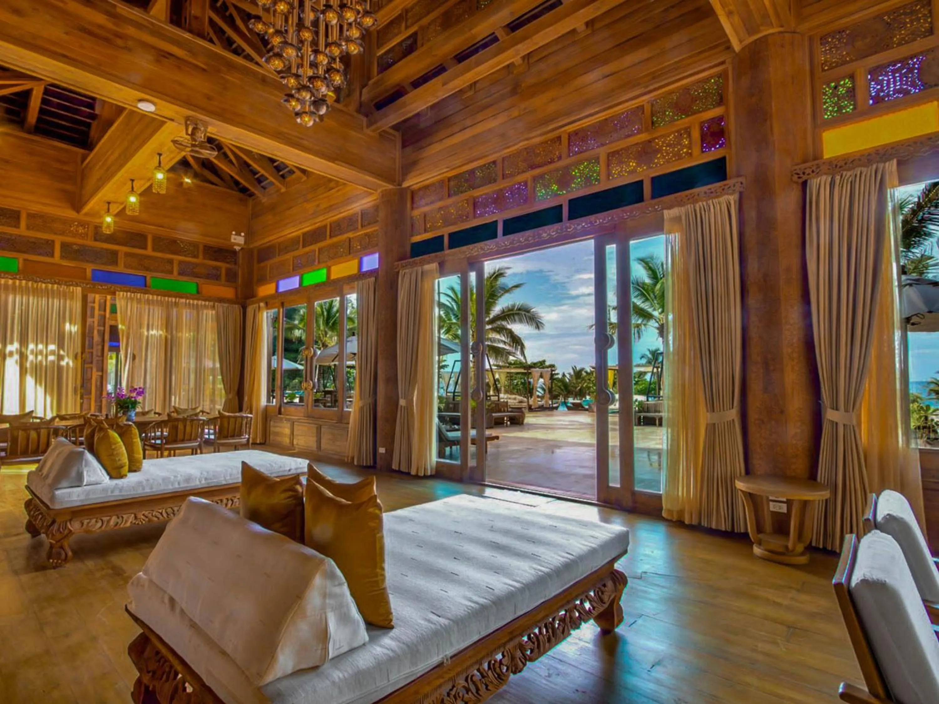 Pool view in Santhiya Phuket Natai Resort & Spa