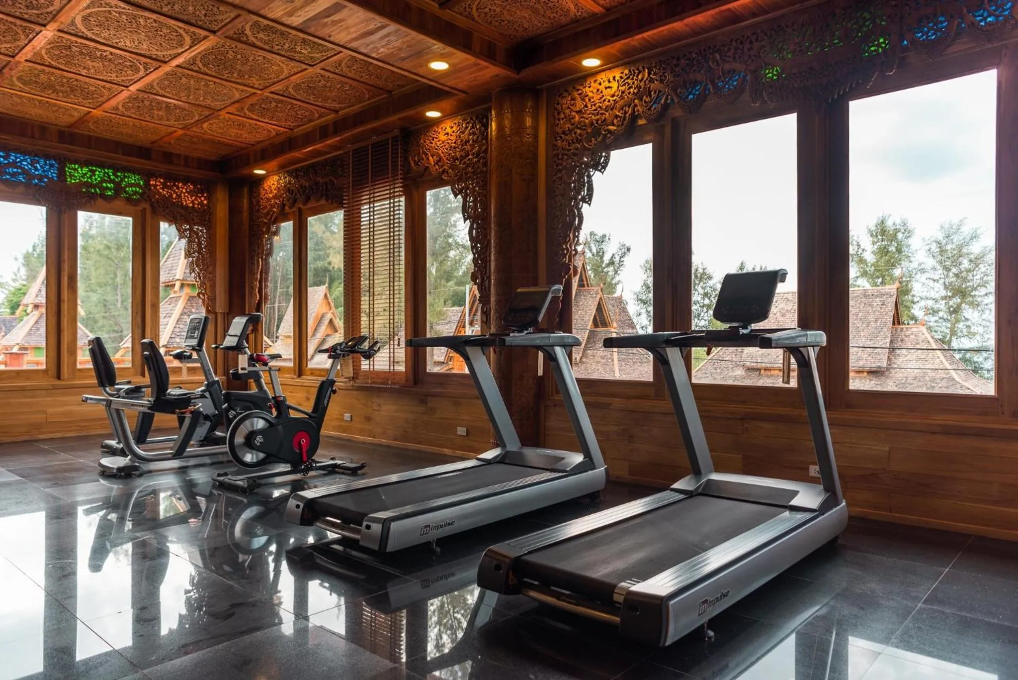 Fitness centre/facilities in Santhiya Phuket Natai Resort & Spa