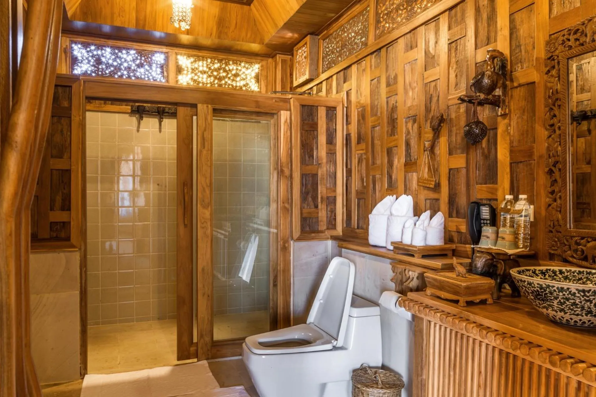 Shower in Santhiya Phuket Natai Resort & Spa