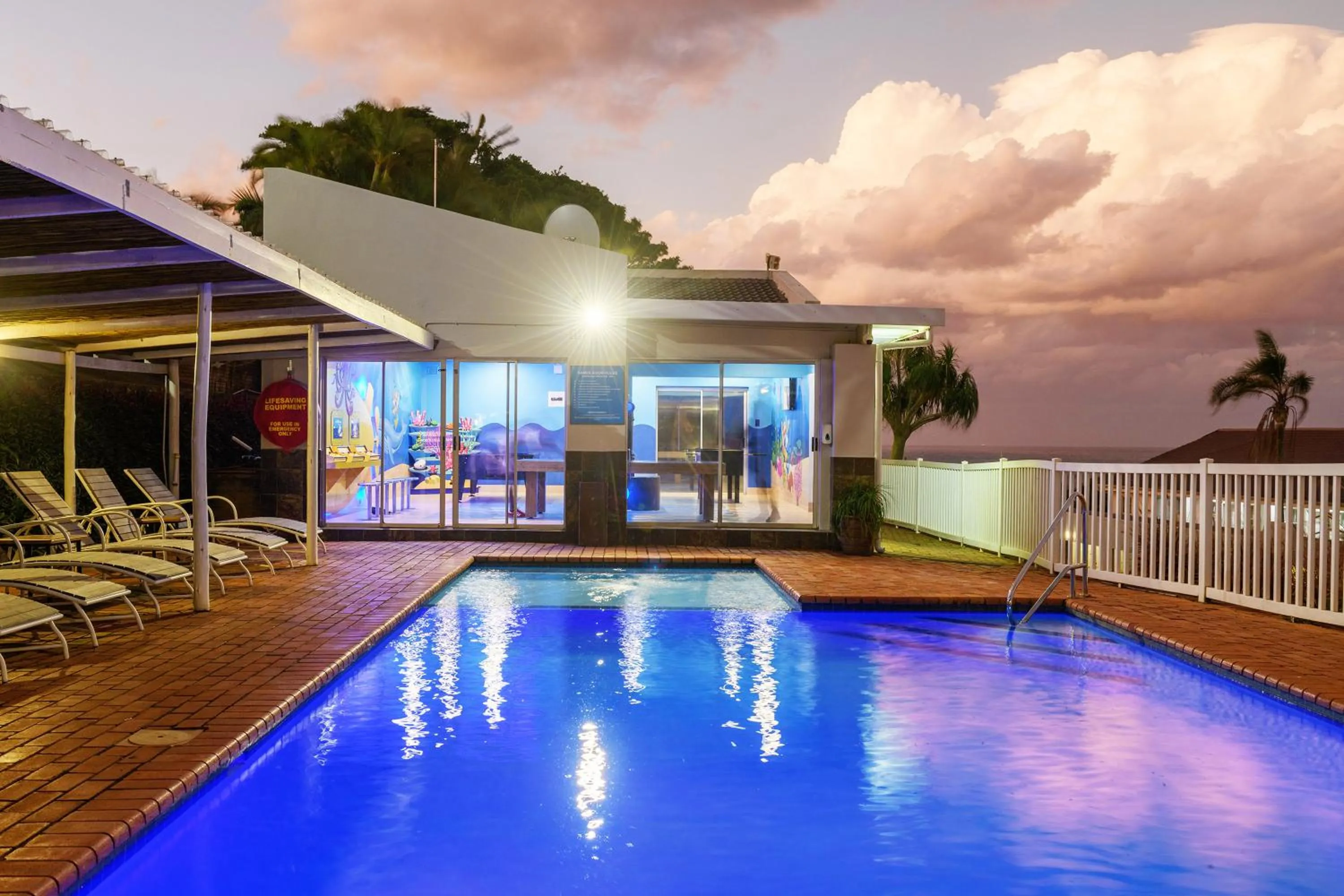 Swimming pool in Illovo Beach Club