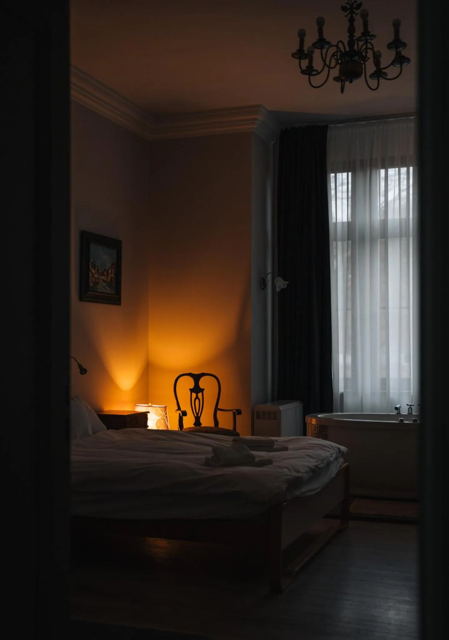 Photo of the whole room, Bed in Folwark Wielka Wieś - Pałac pod Dębem