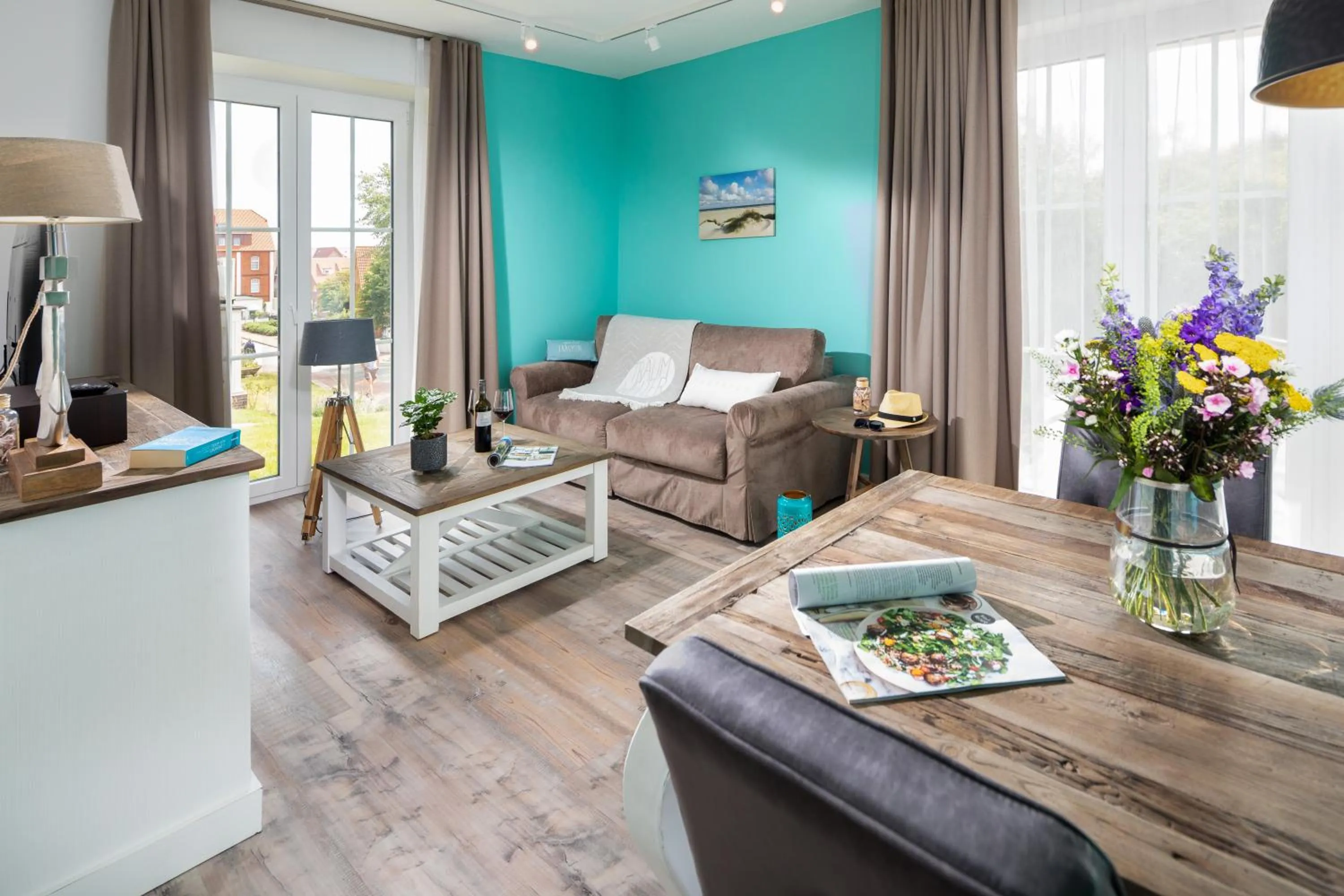 Living room in Heimathafen Juist