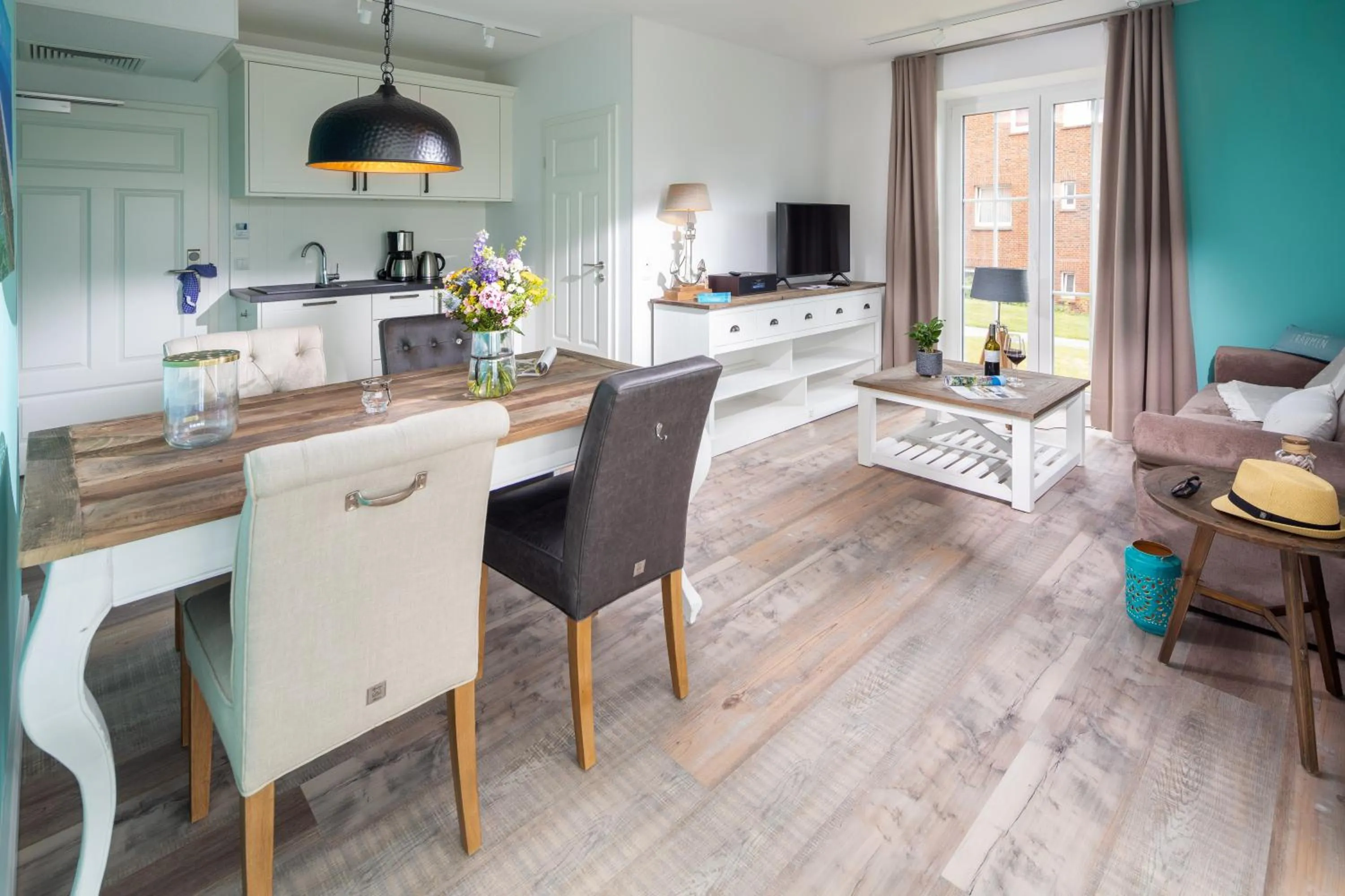 Seating area in Heimathafen Juist