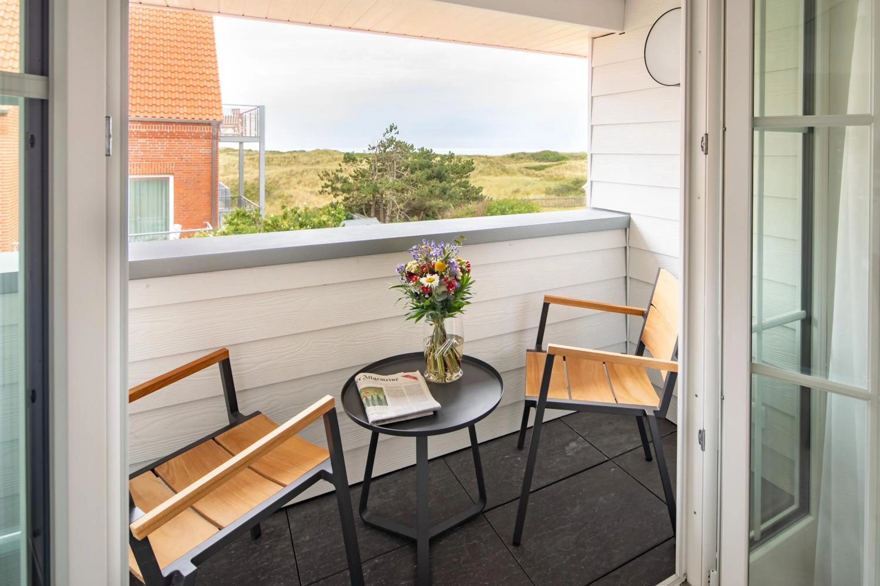 Balcony/Terrace in Heimathafen Juist