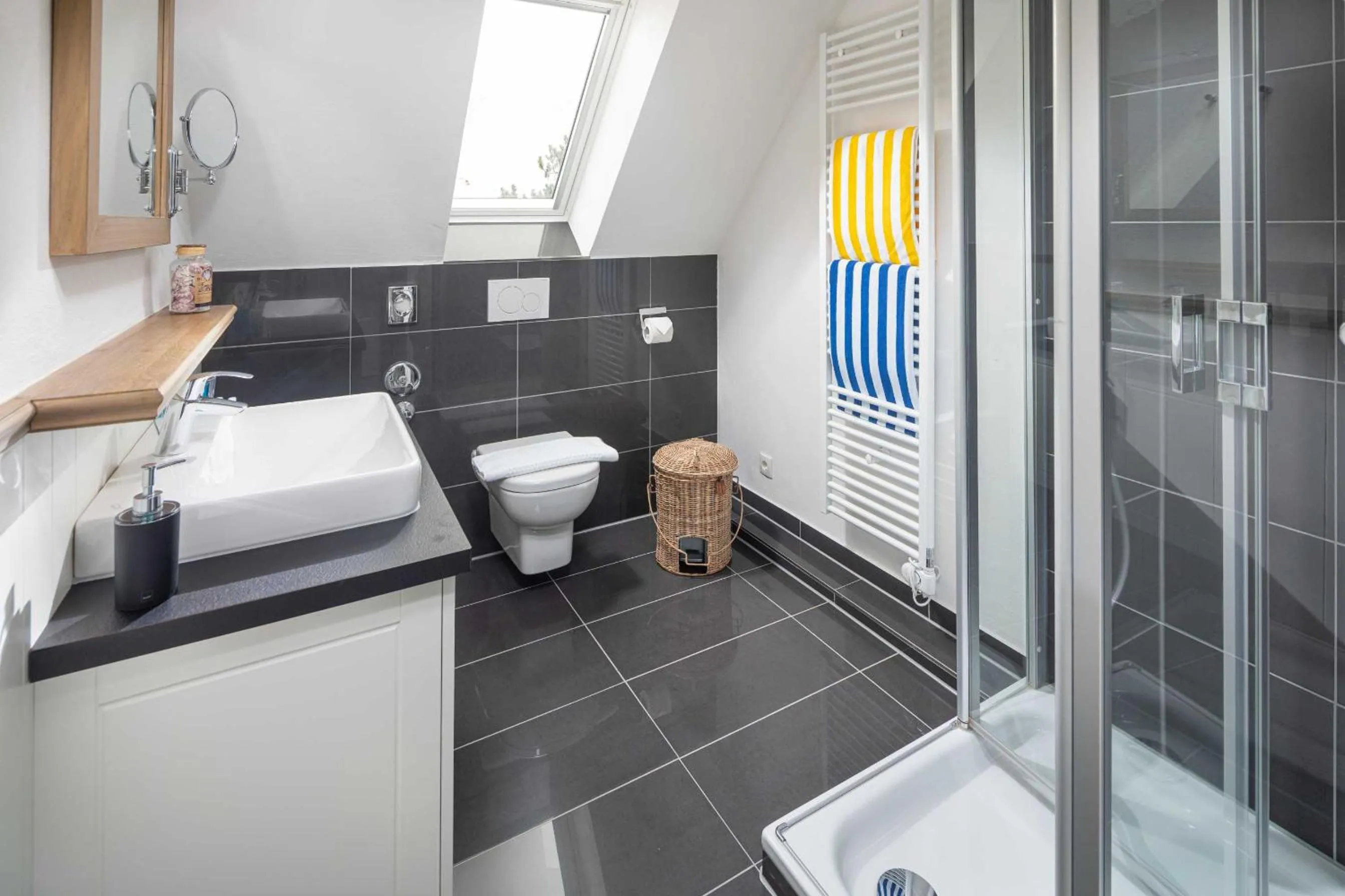 Shower in Heimathafen Juist