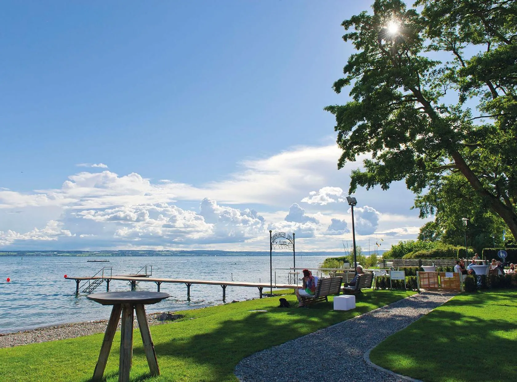 Lake view in Hotel Heinzler am See