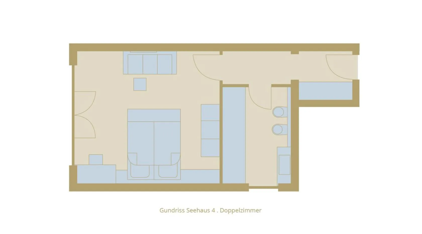 Floor plan in Hotel Heinzler am See