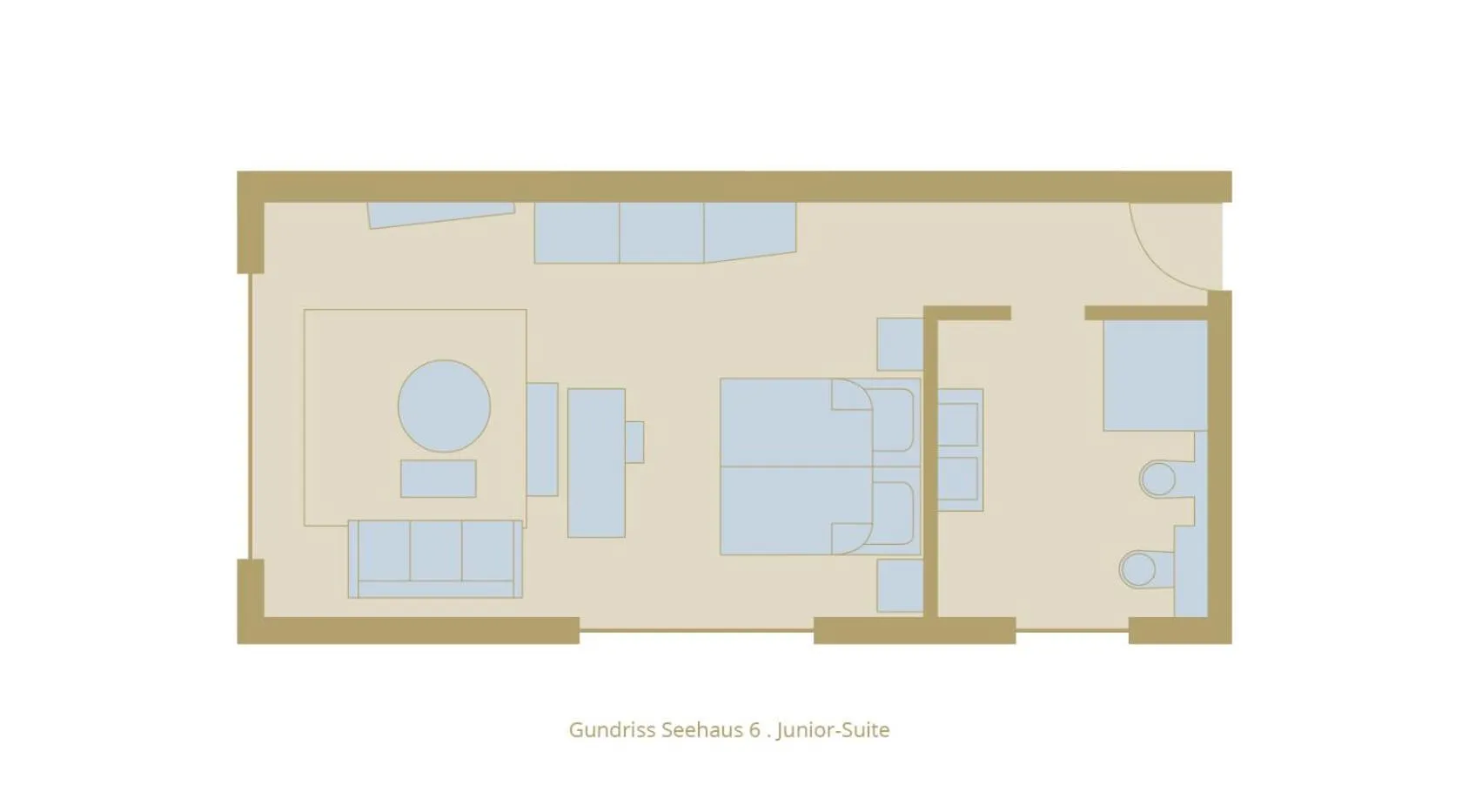 Floor plan in Hotel Heinzler am See