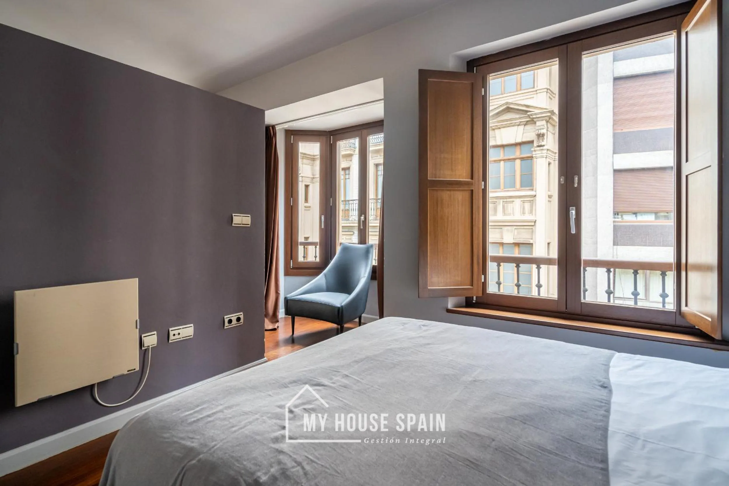 Bed in MyHouseSpain - Apartamentos Moros 41