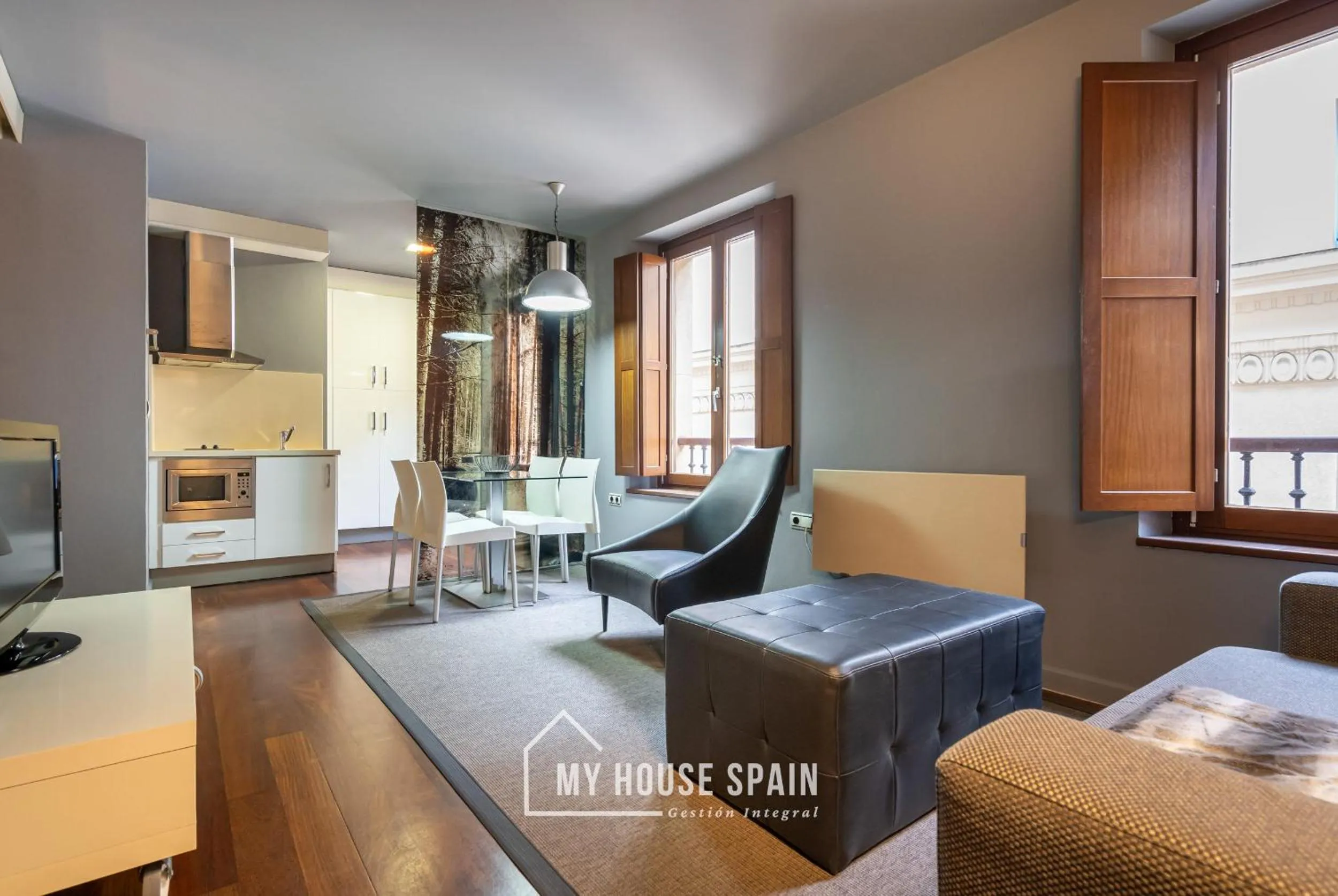 Living room in MyHouseSpain - Apartamentos Moros 41