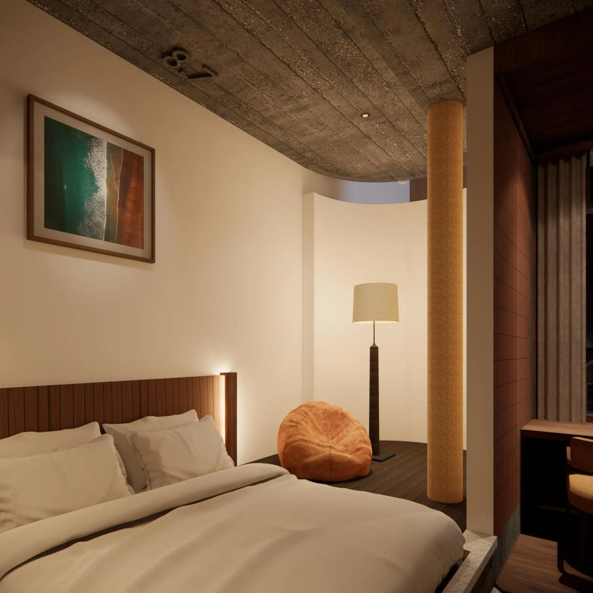 Bedroom, Bed in The Memory Danang Boutique
