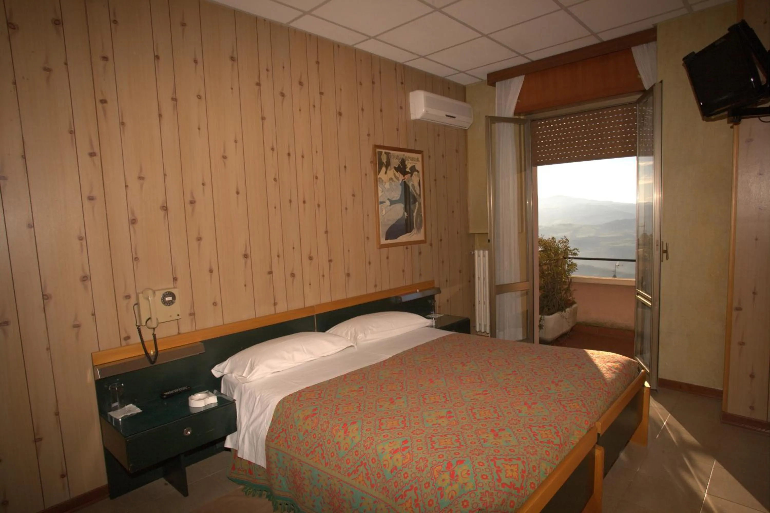 Bed in Hotel Quercia Antica