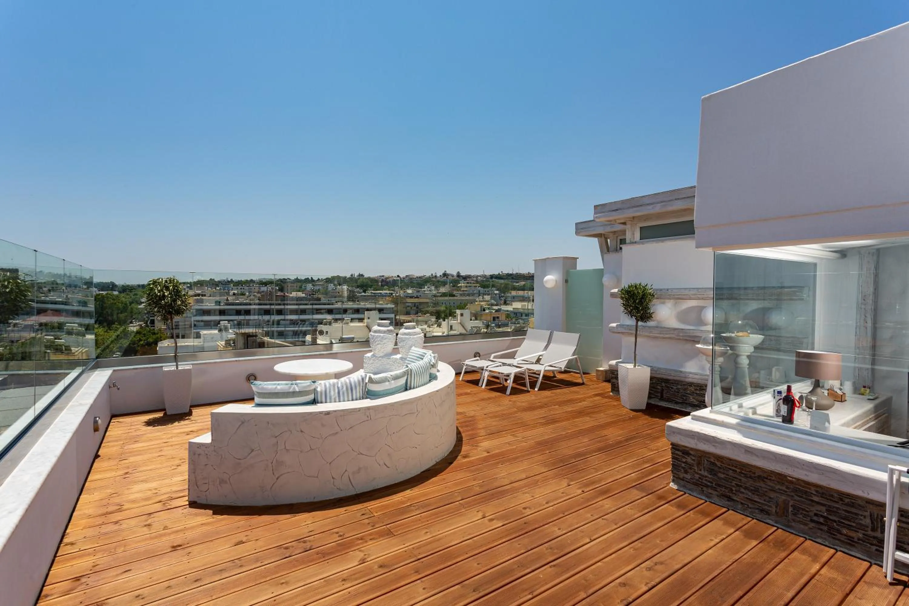 Balcony/Terrace in Rhodos Horizon City-Adults Only