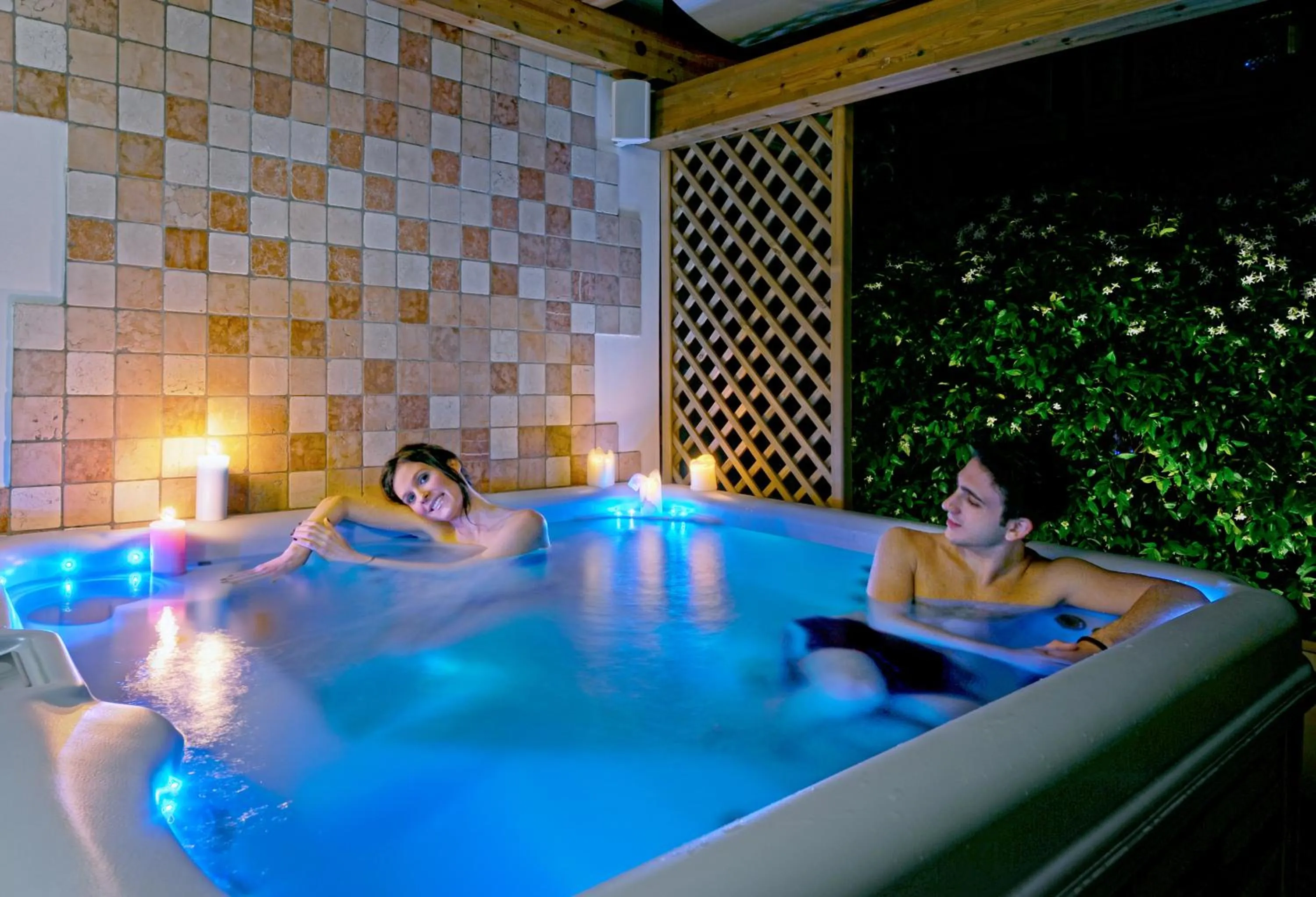 People in Hotel Aurora Terme