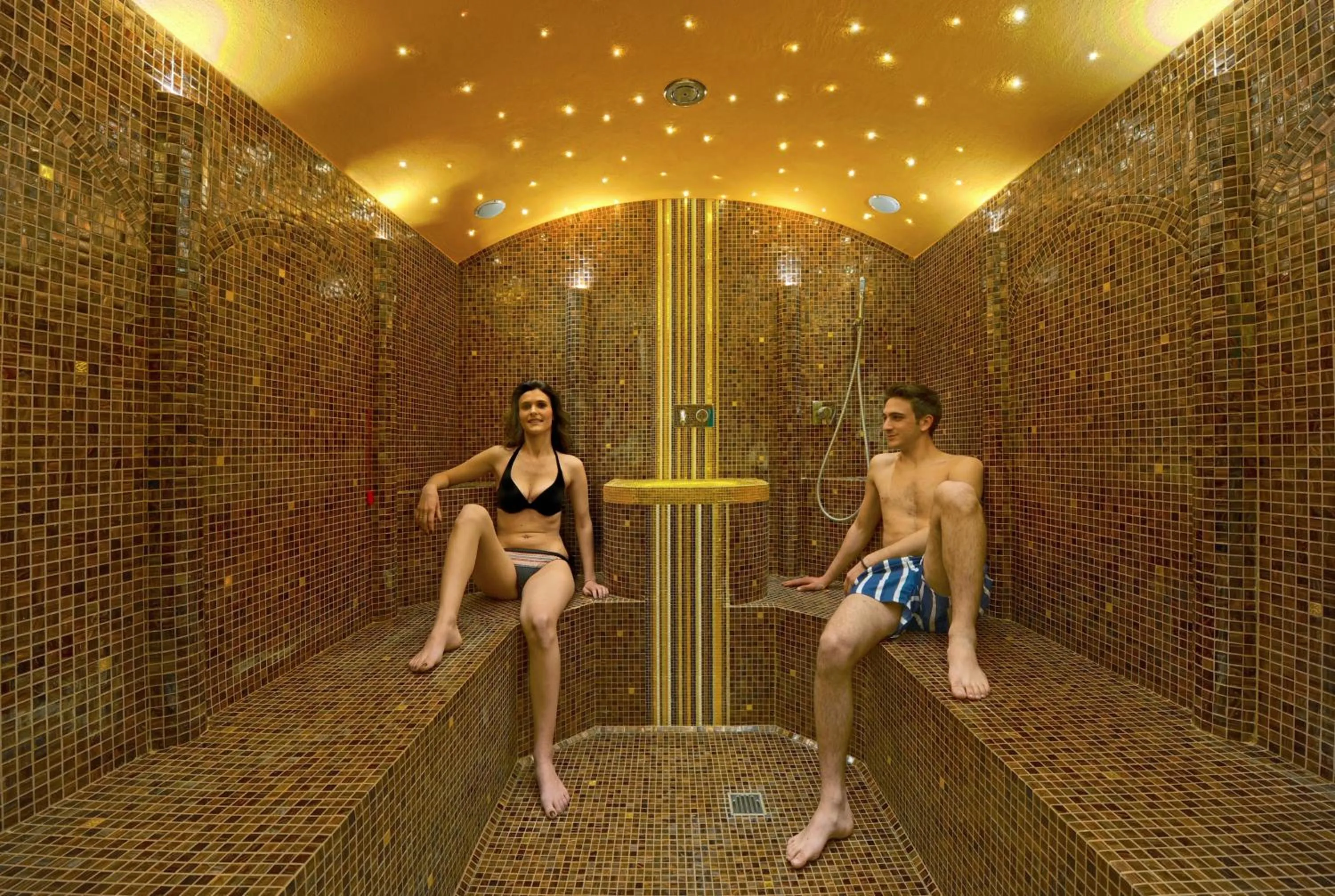 Sauna in Hotel Aurora Terme