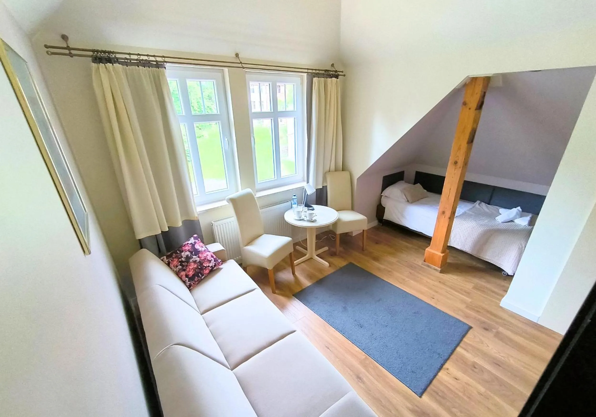 Bed in Villa Lessing