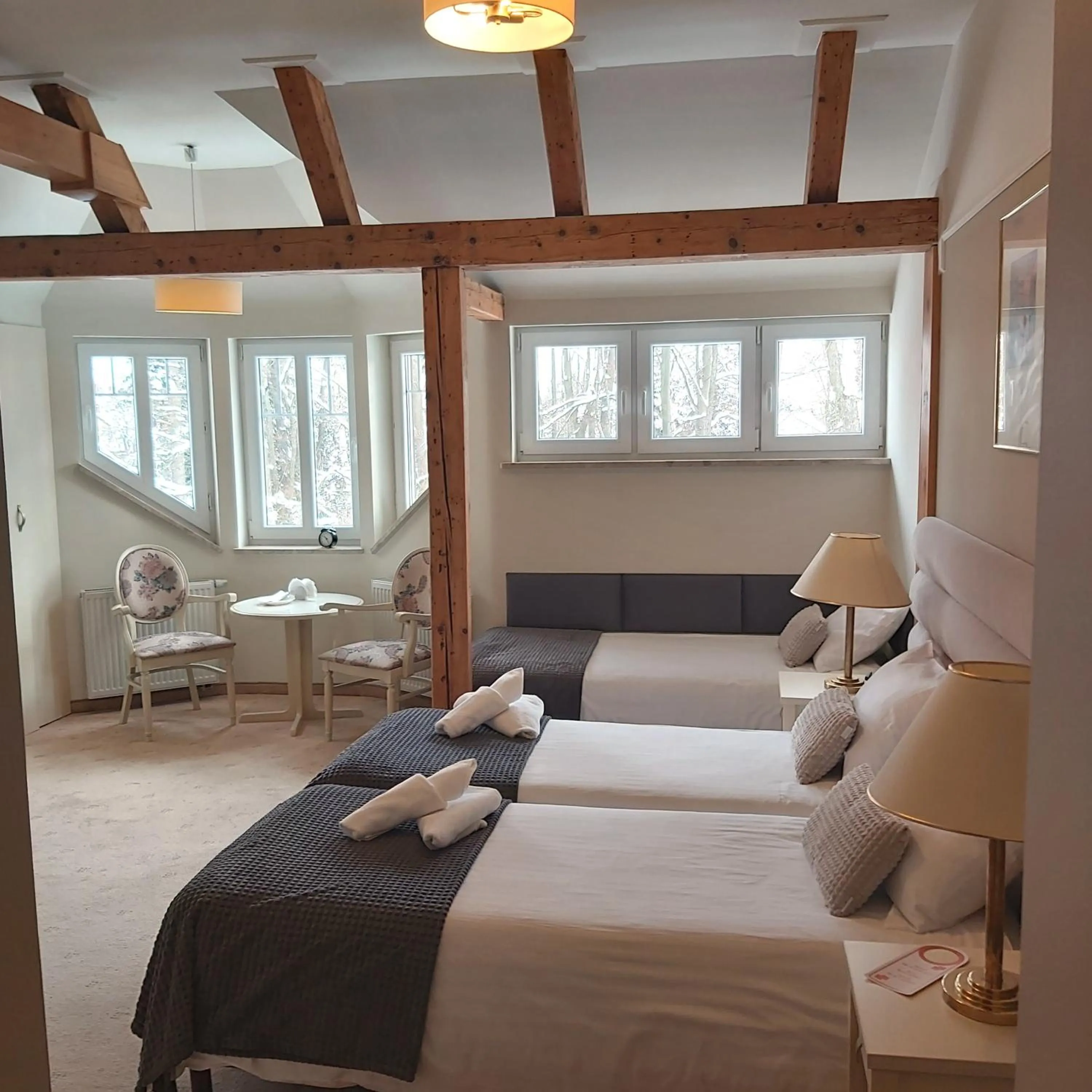 Bed in Villa Lessing