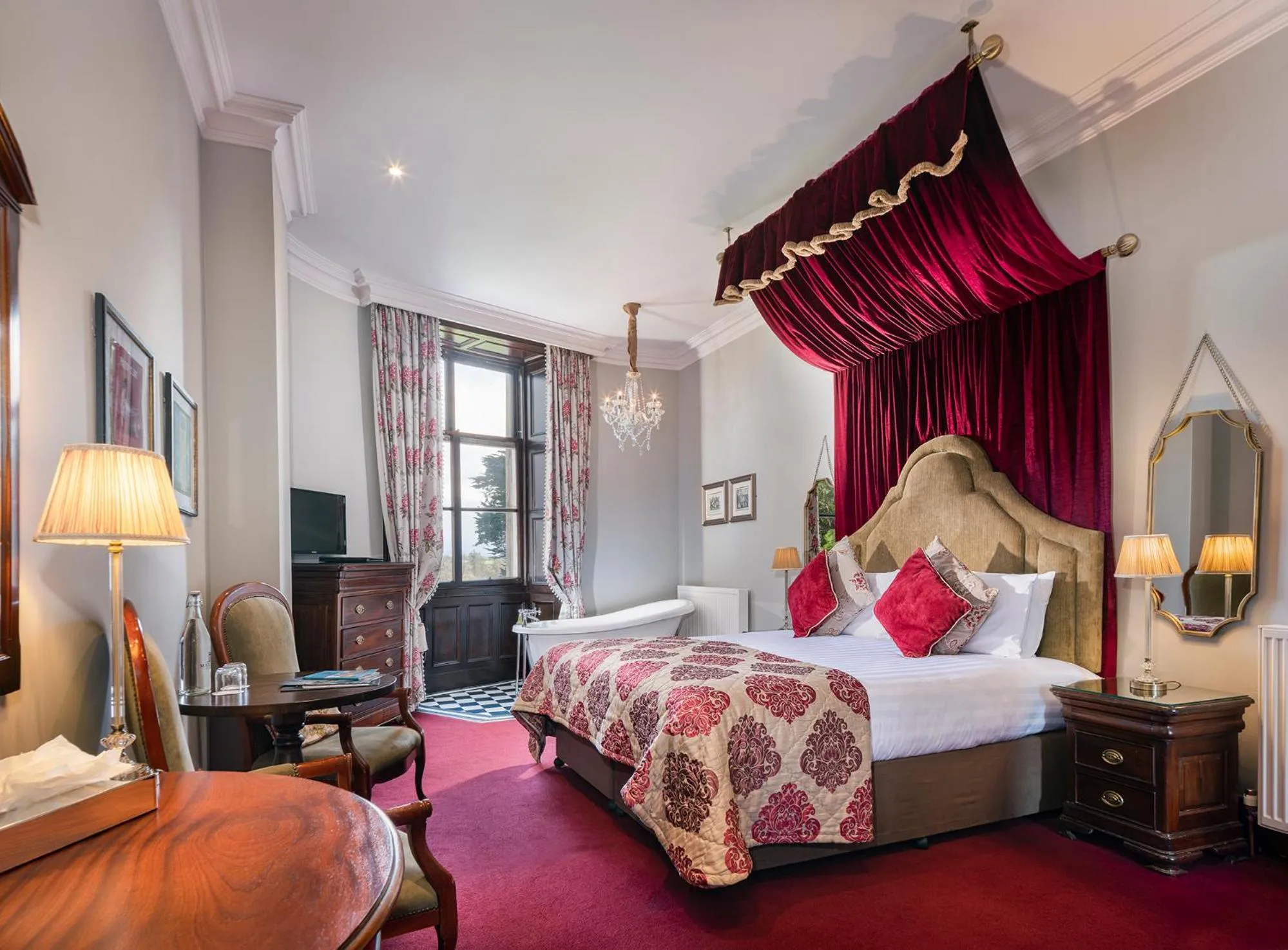 Bed in Markree Castle