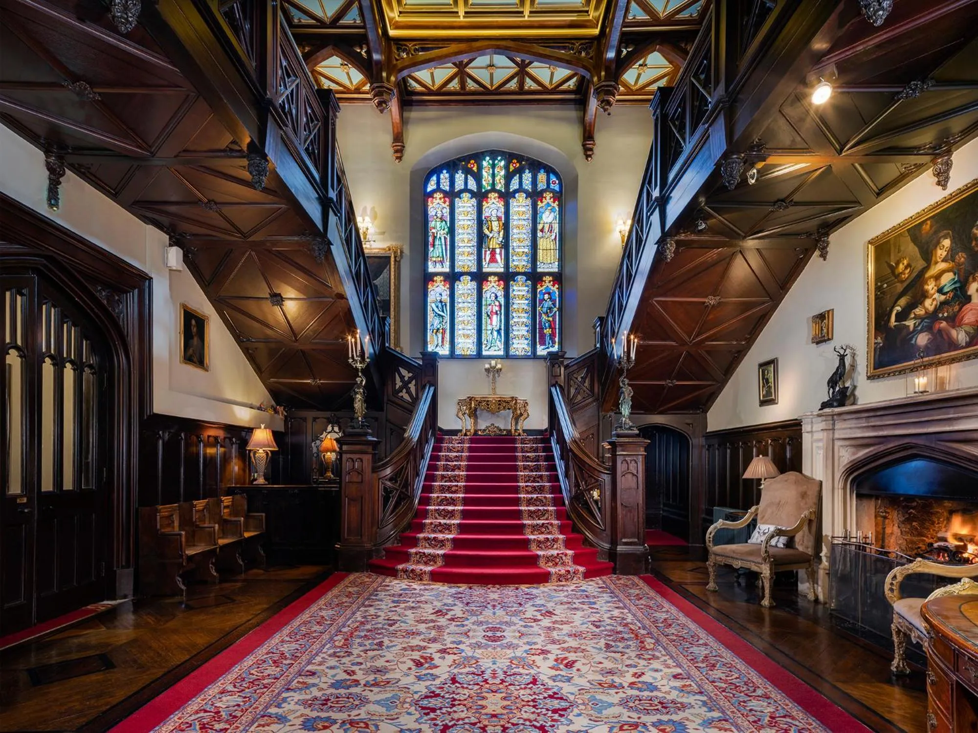 Lobby or reception in Markree Castle