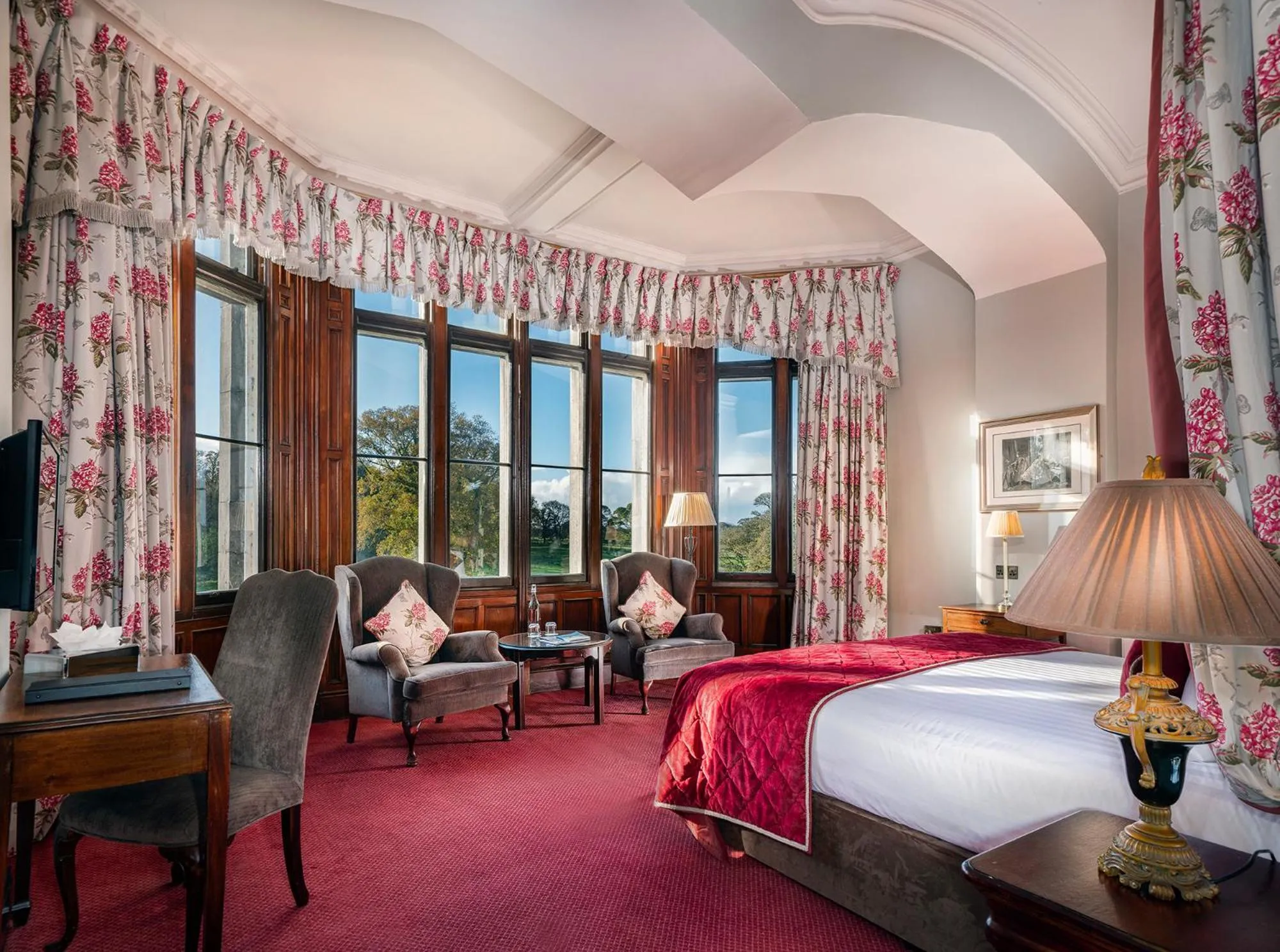 Bed in Markree Castle