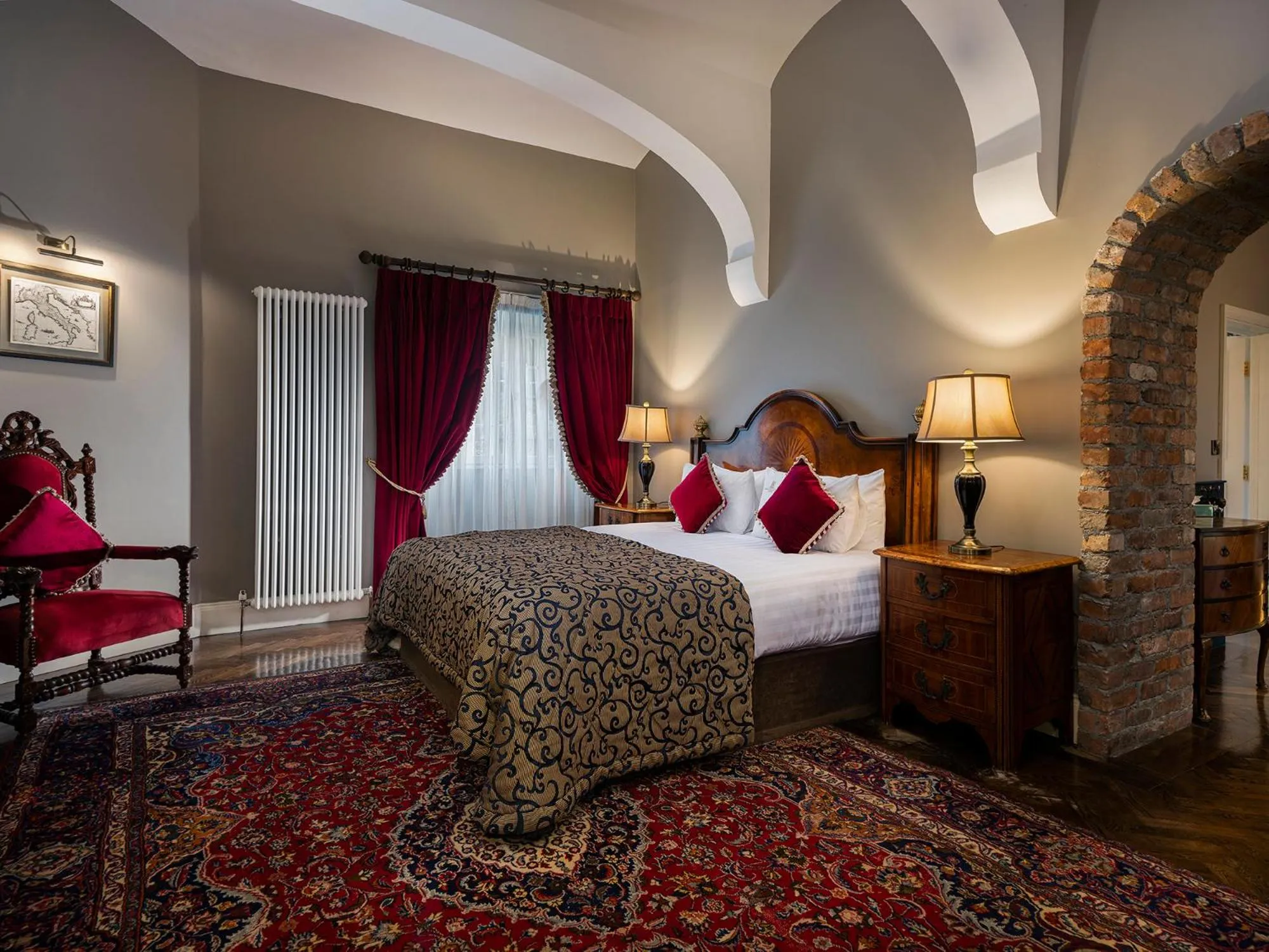 Bed in Markree Castle
