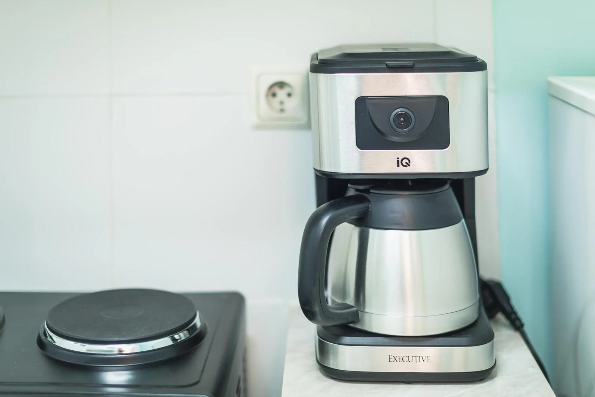 Coffee/tea facilities in Athens Boutique Apartment by Cloudkeys