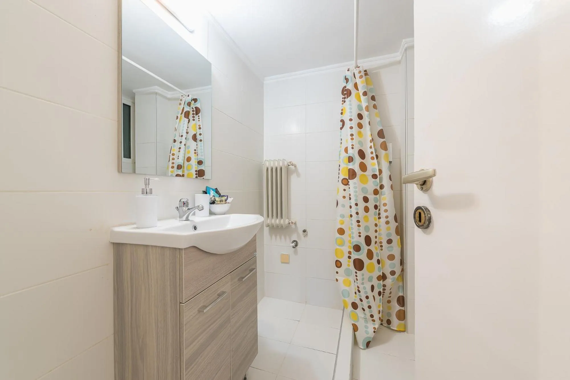 Bathroom in Athens Boutique Apartment by Cloudkeys