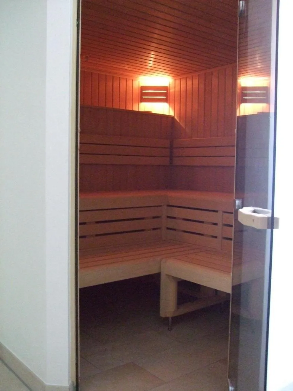 Sauna in Ferienwohnungen am Museumshof