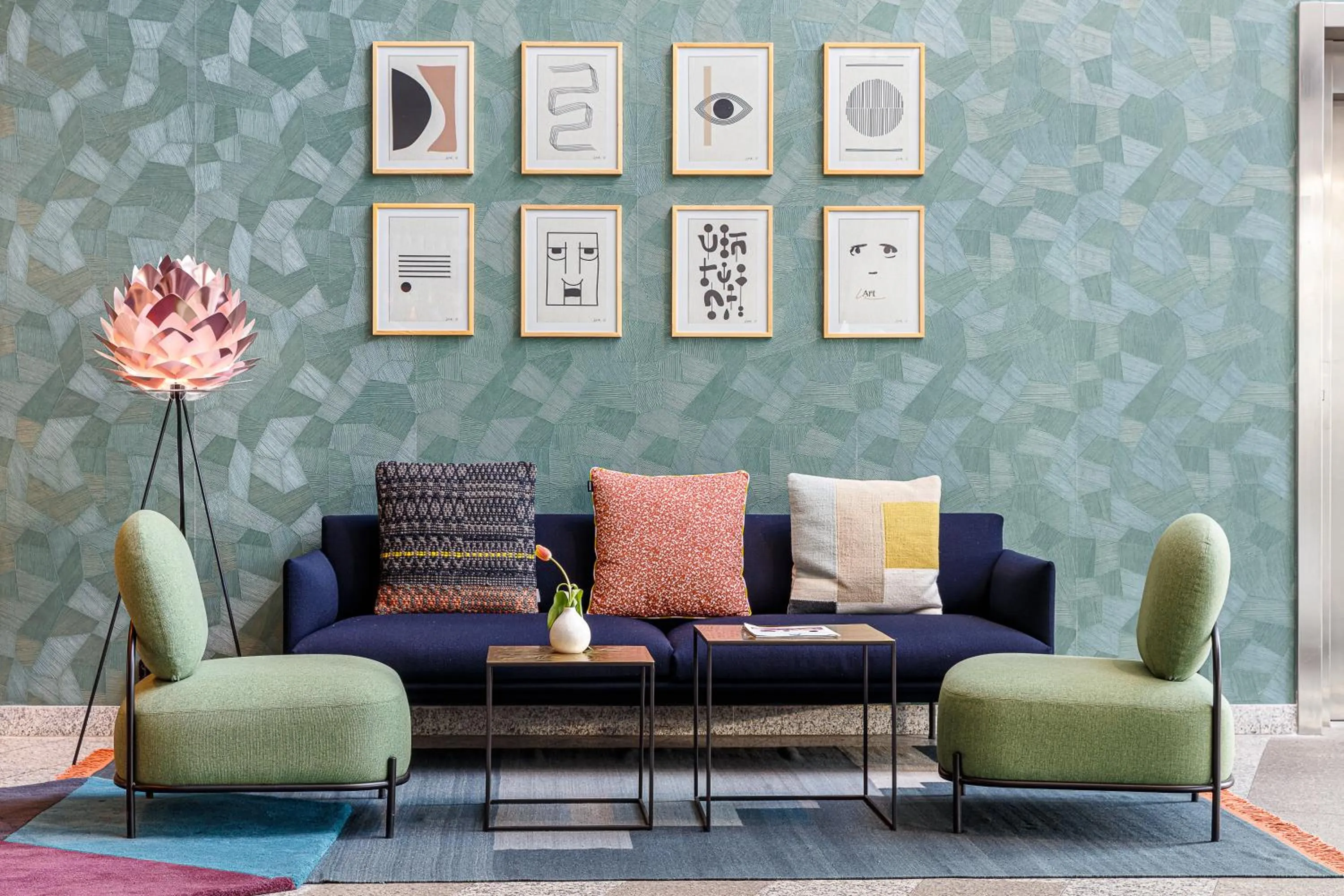 Lobby or reception in Citadines Sloterdijk Station Amsterdam