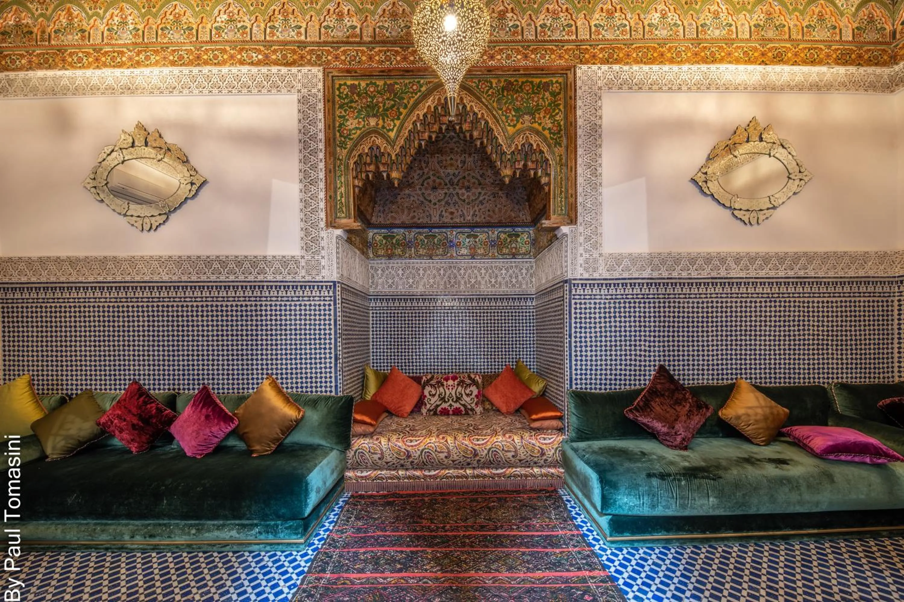 Living room in Riad Fes Nass Zmane