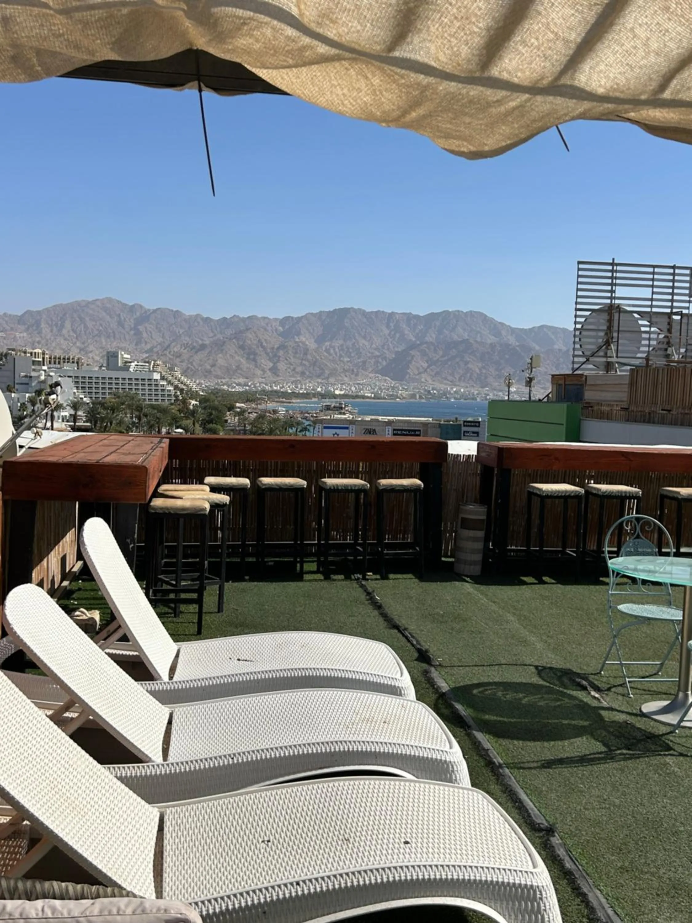 Balcony/Terrace in Amdar Hostel