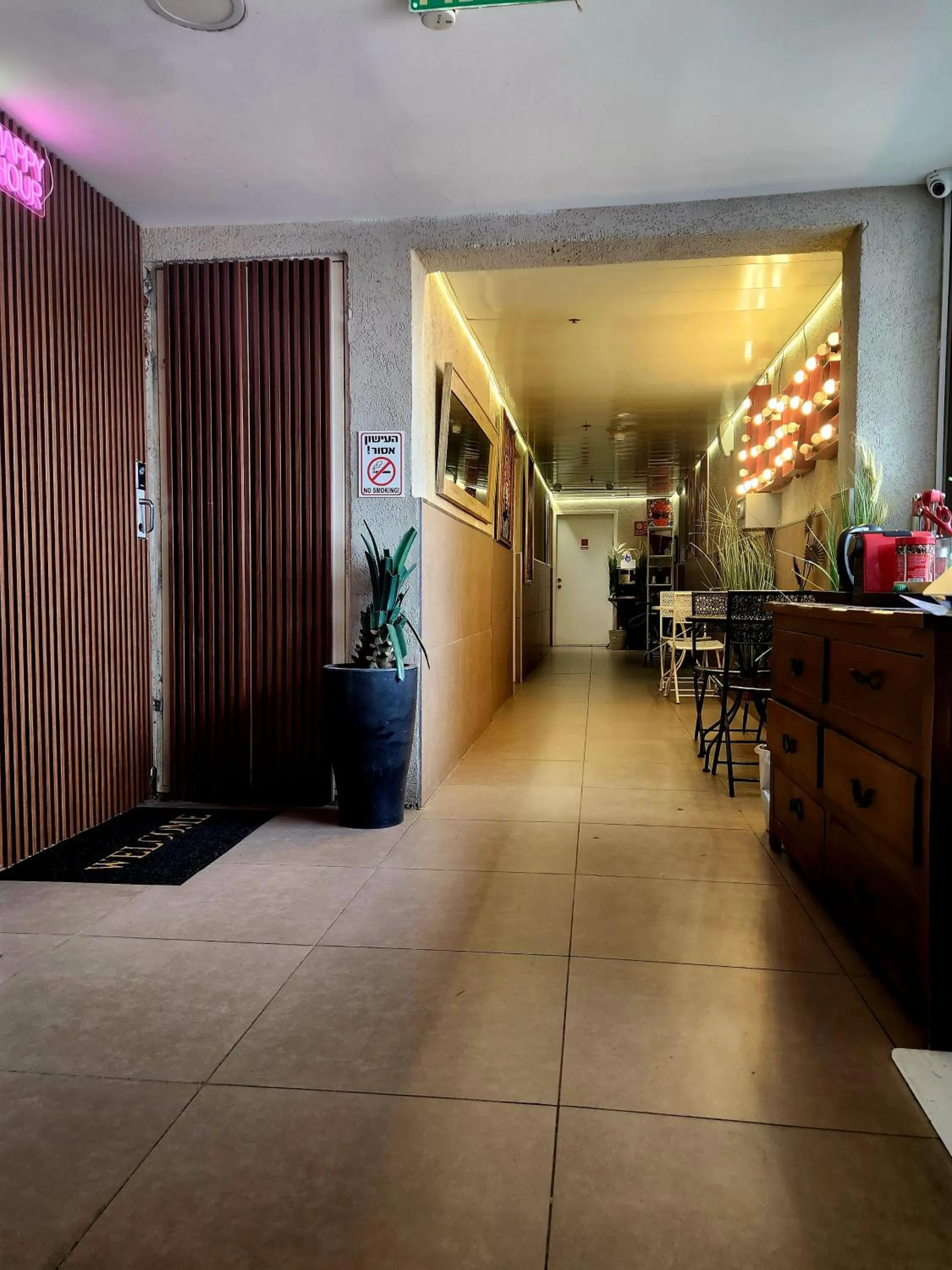 Lobby or reception in Amdar Hostel