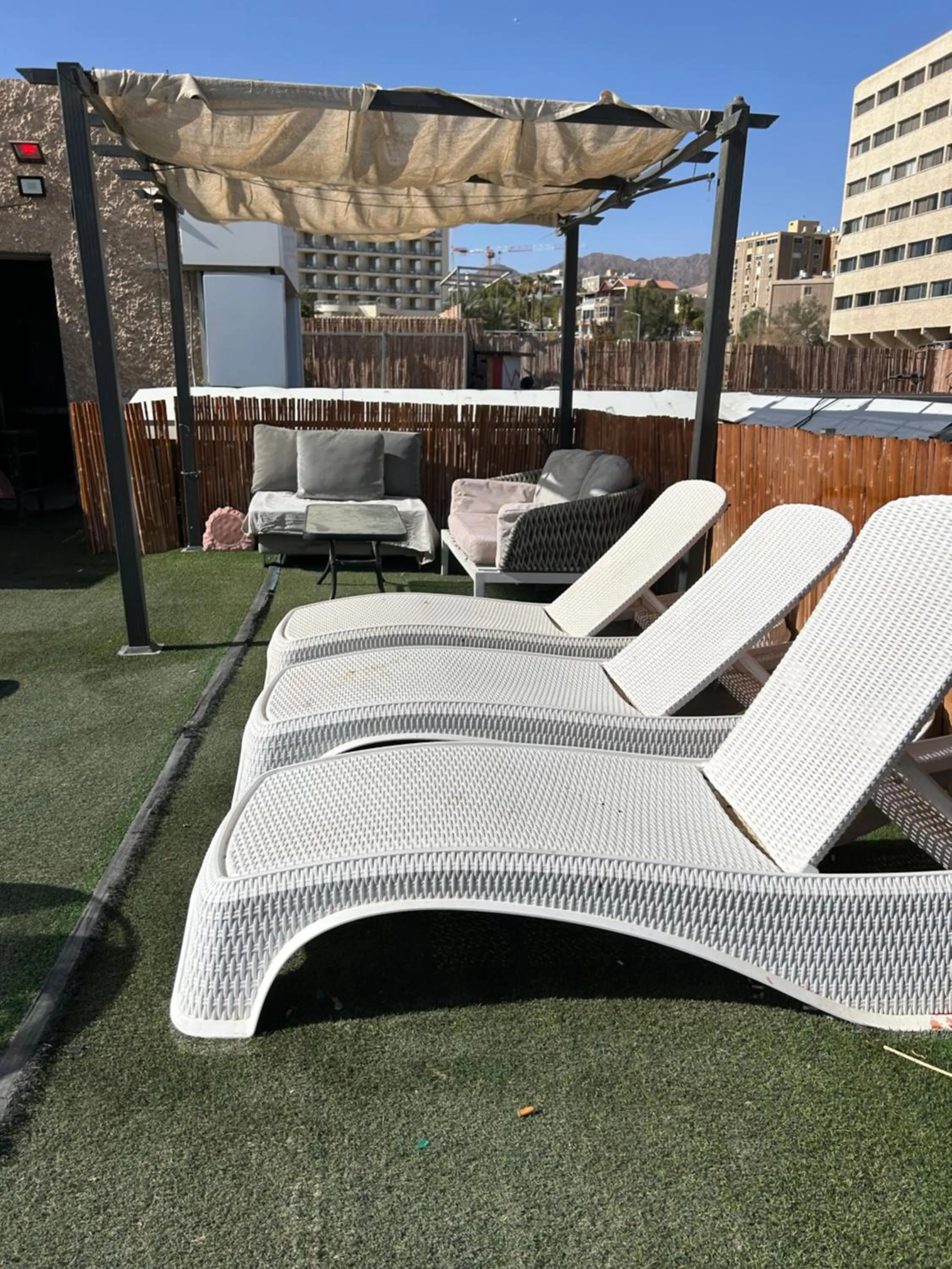 Balcony/Terrace in Amdar Hostel