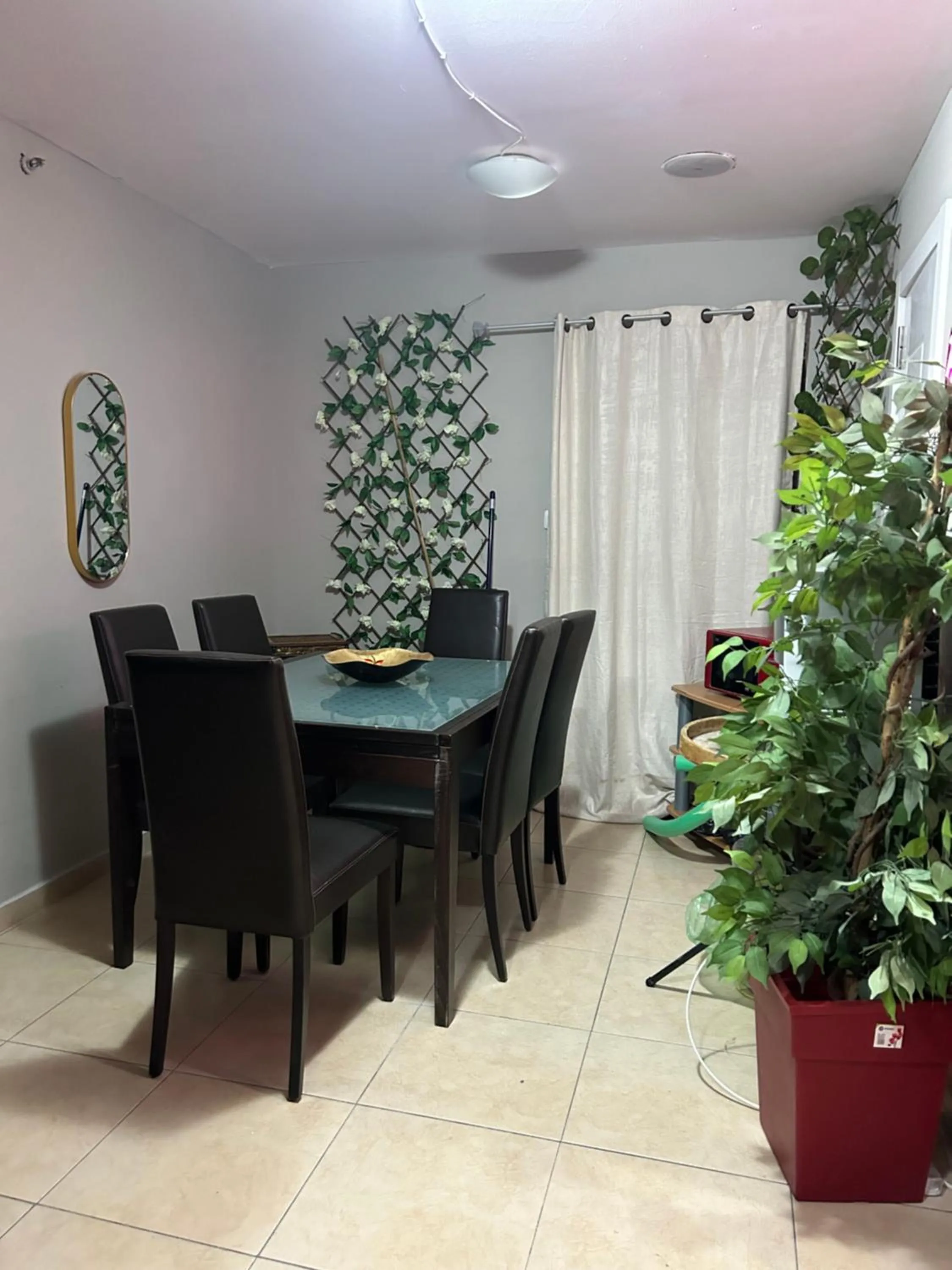 Dining area in Amdar Hostel