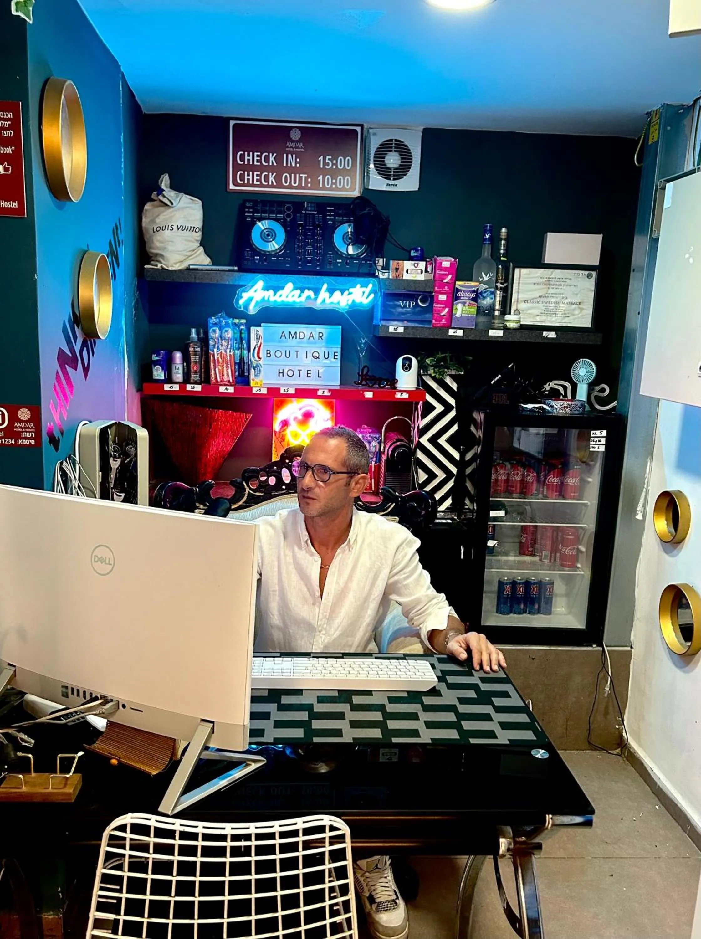 Lobby or reception in Amdar boutique